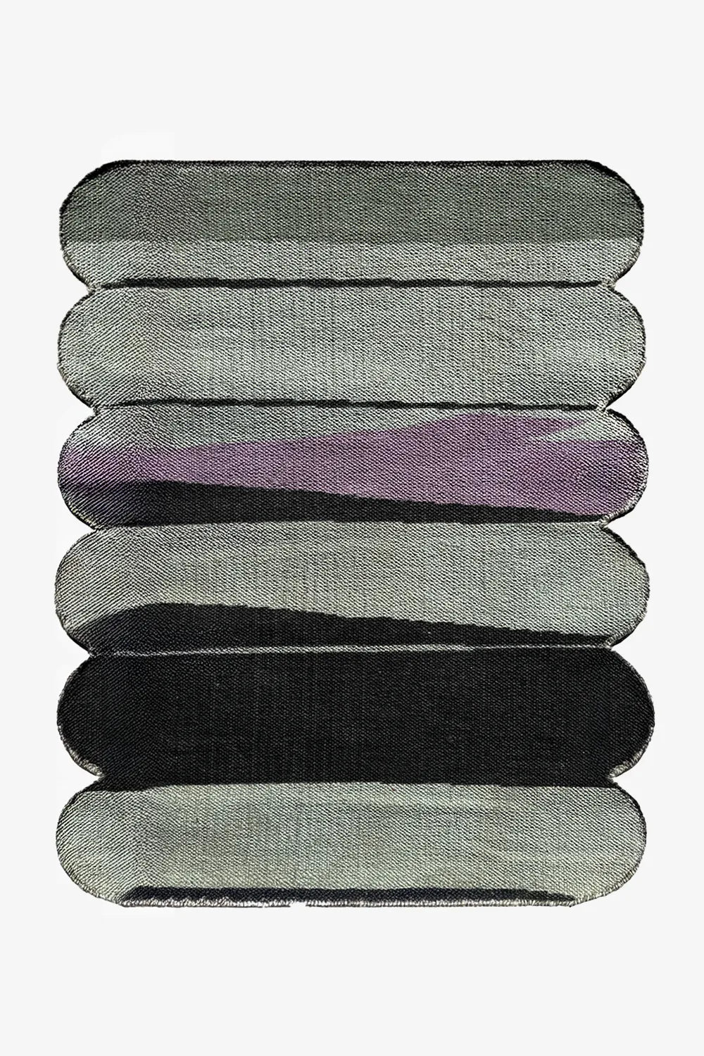 Temple Steps Scalloped Flat Woven Wool Rug、mySite、gigharbornorthrealestate