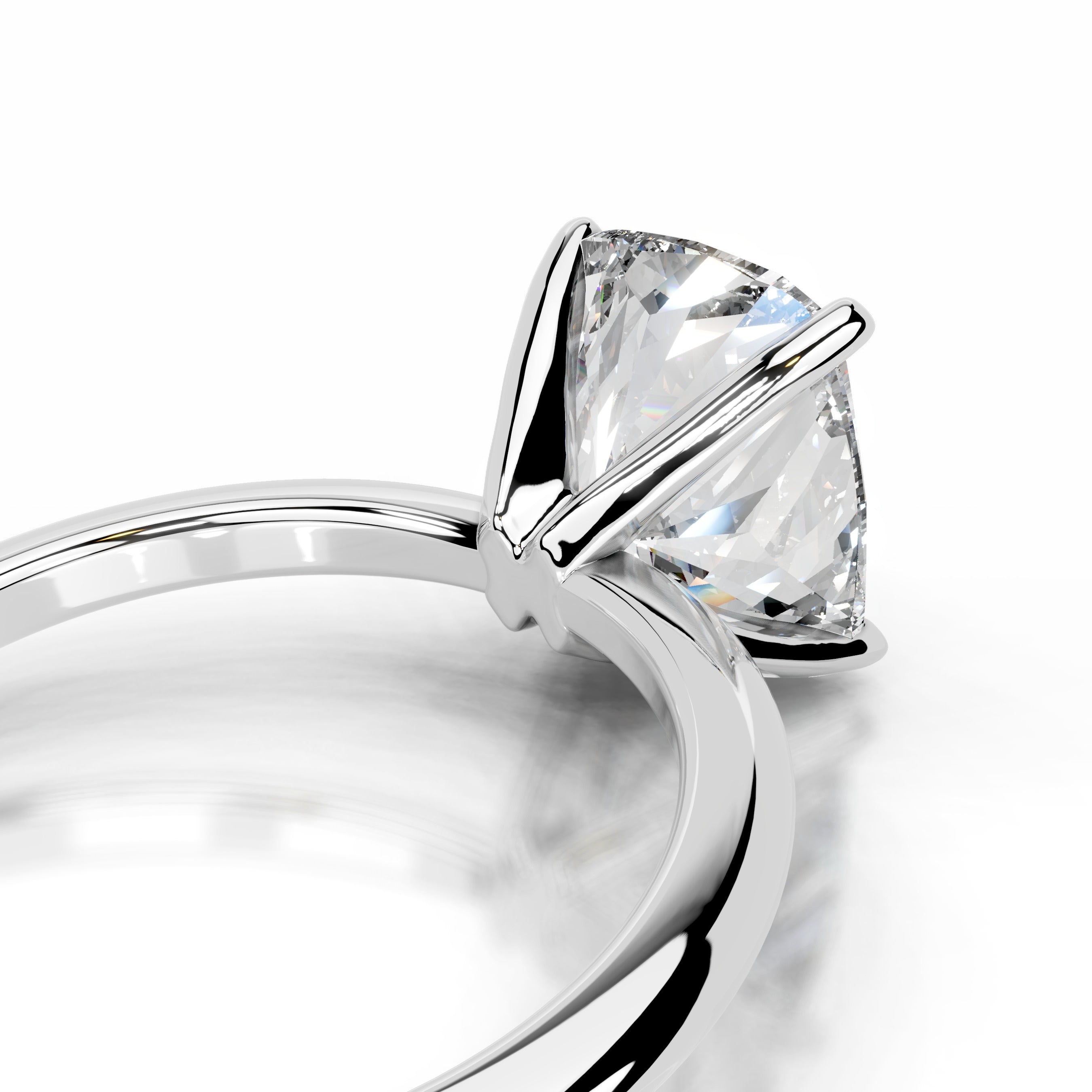 Jael Diamond Engagement Ring - 18K White Gold、mySite、hinf8tx79