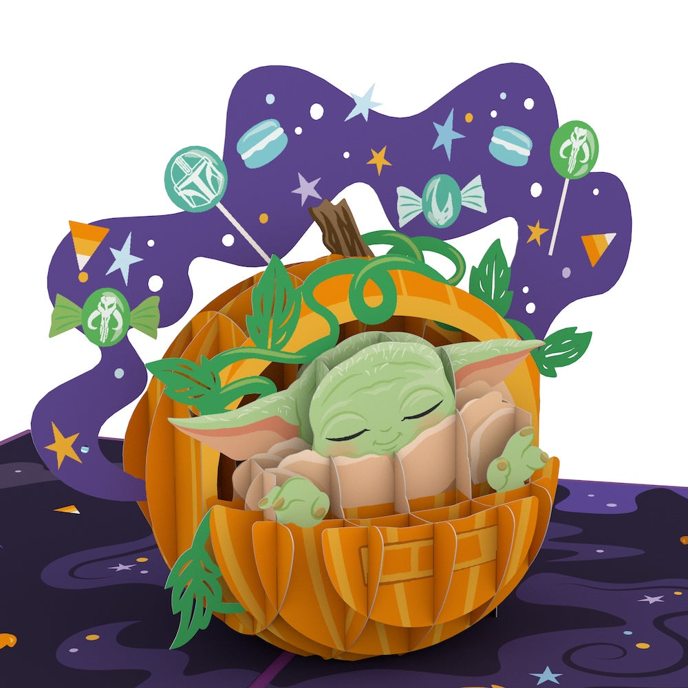 Star Wars™ The Mandalorian™ Grogu™ Candy is the Way Pop-Up Card、mySite、solidvoid
