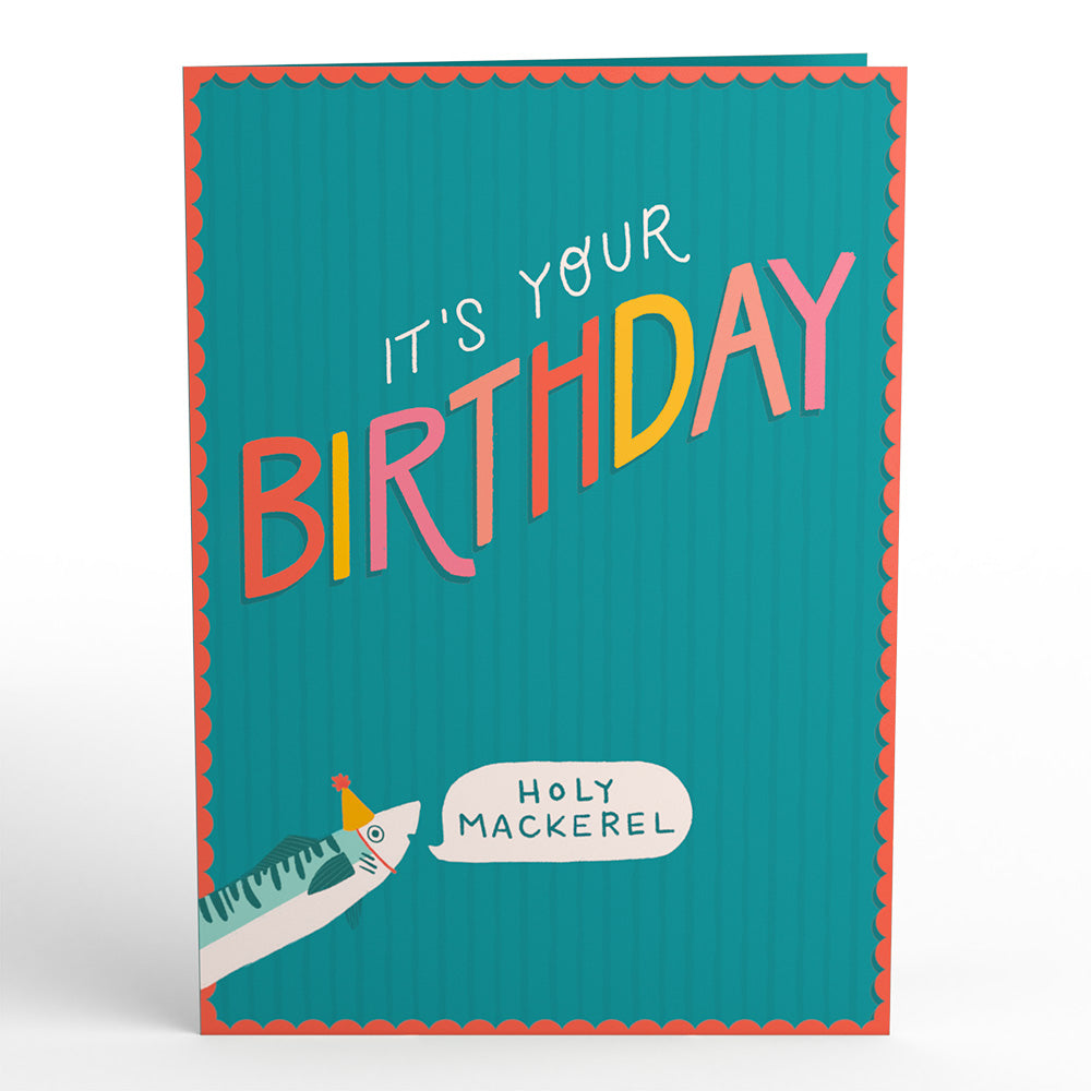 Holy Mackerel, It's Your Birthday Pop-Up Card、mySite、solidvoid
