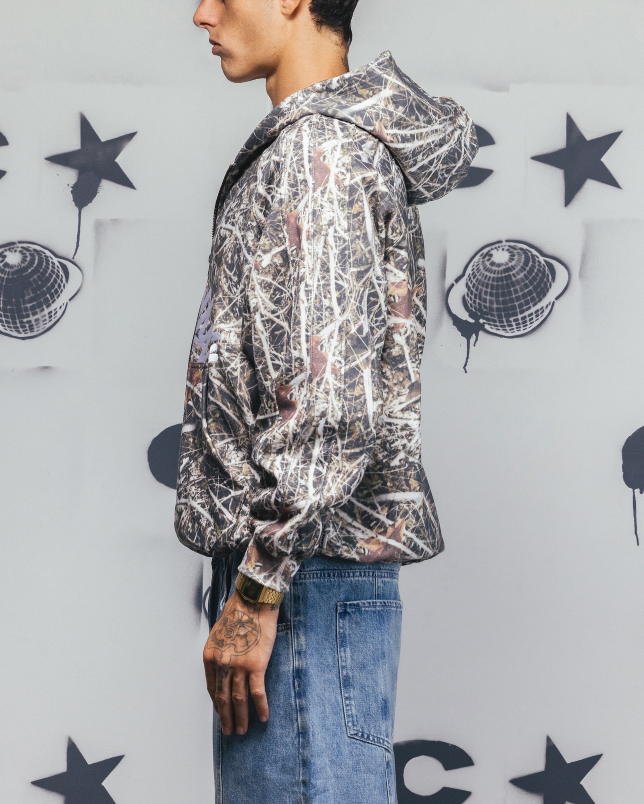 Carre Grit Zip Hoodie Real Tree Camo、mySite、zt4zffjzw