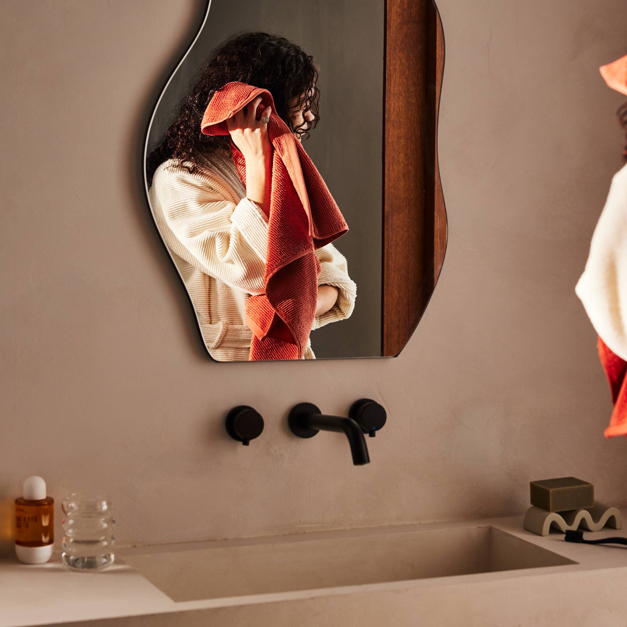  Organic Ribbed Robe - Last Call、mySite、sugarbowlscore