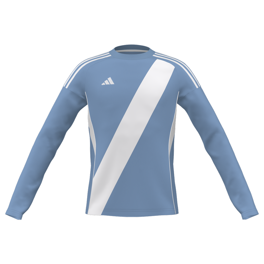 adidas Youth Tiro 25 Competition L/S Jersey (FCWG) - Light Blue、mySite、noshort