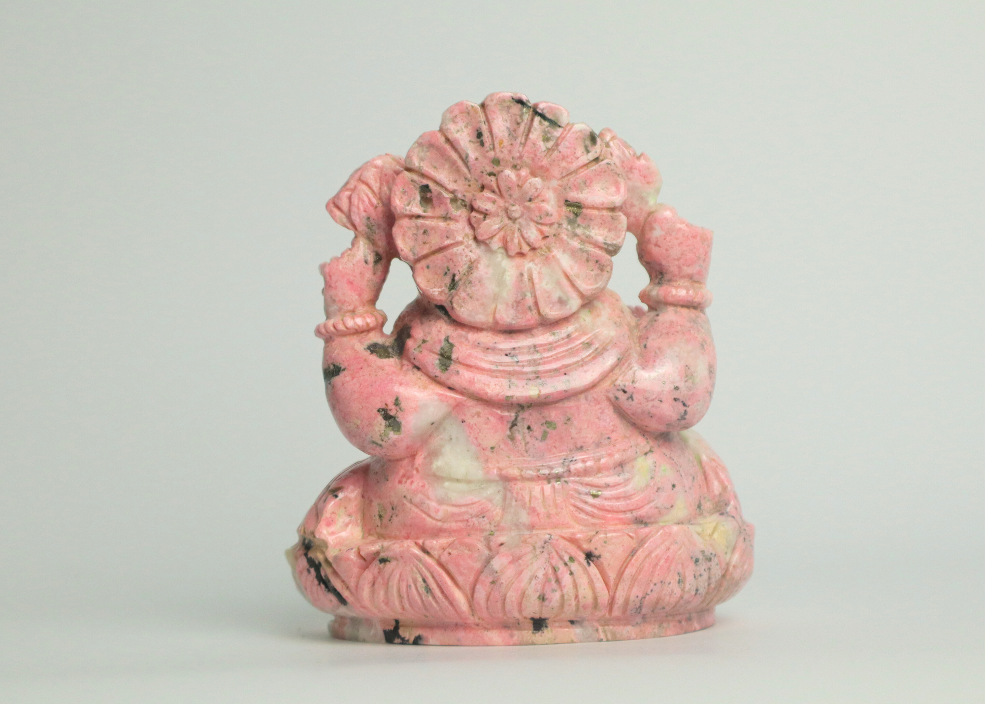 Ganesha Statue - Rhodonite (12cm)、mySite、topwebapps