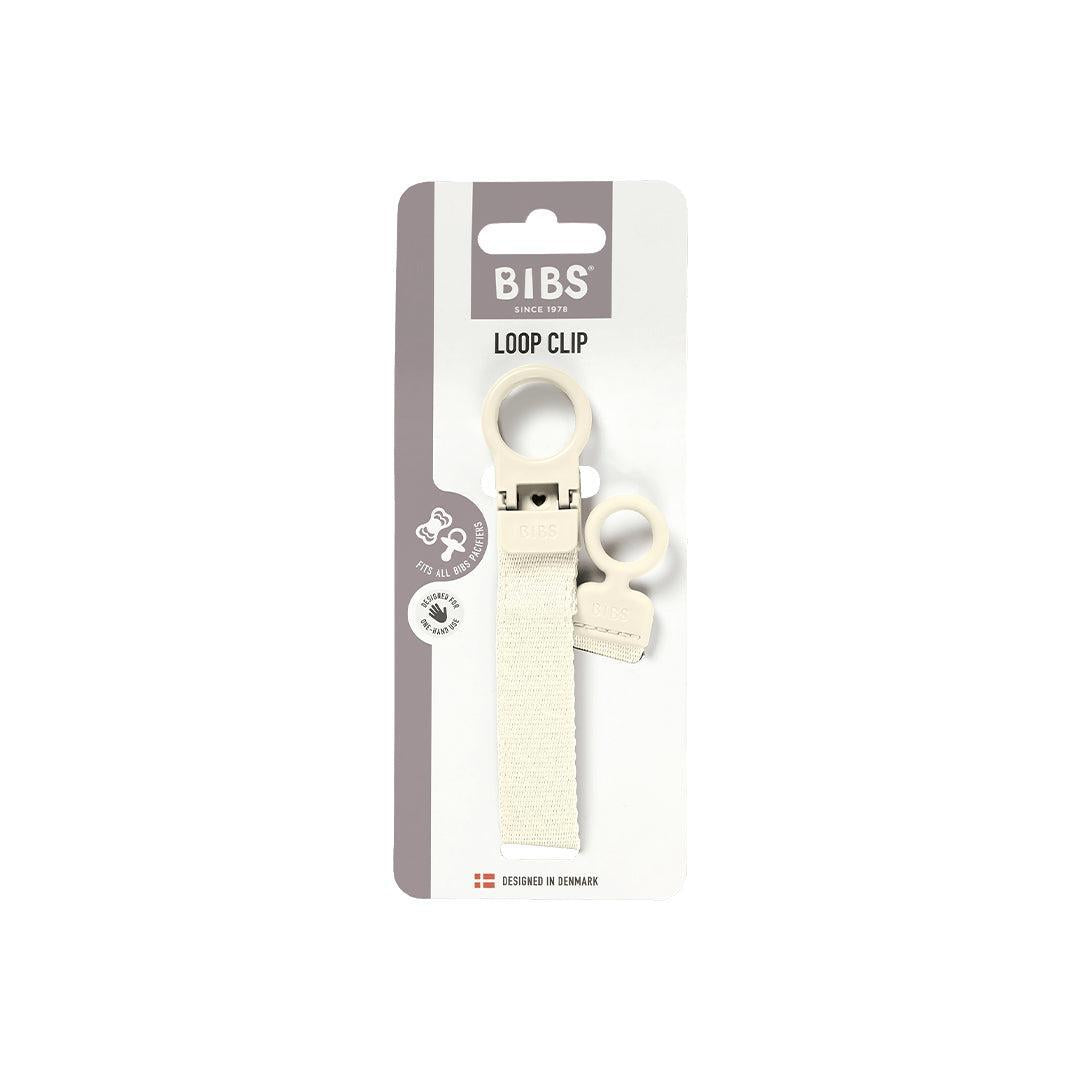  BIBS World BIBS Pacifier Clip Loop - Ivory、mySite、merchandisen