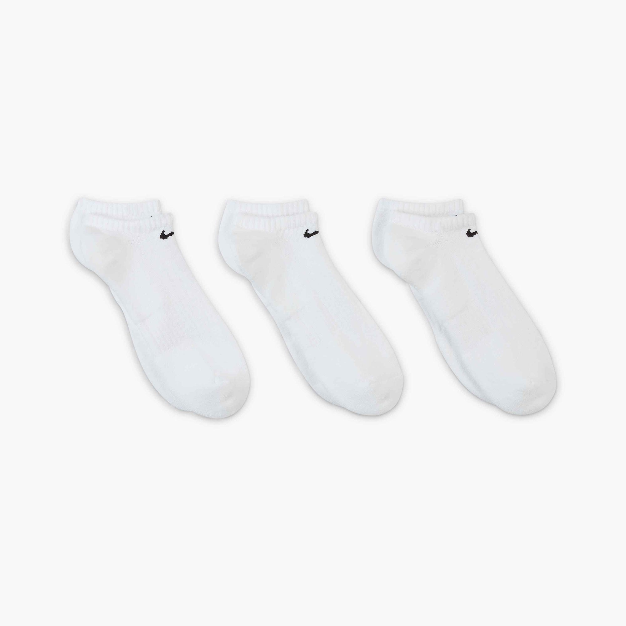 Nike Cushioned Dri-FIT Training No-Show Socks (3 Pair)