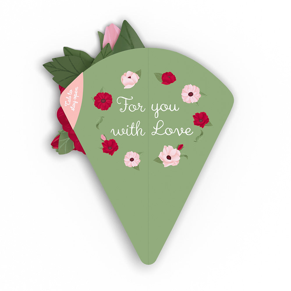 Rosy Ruby Little Blooms (Notecard 5-Pack)、mySite、solidvoid