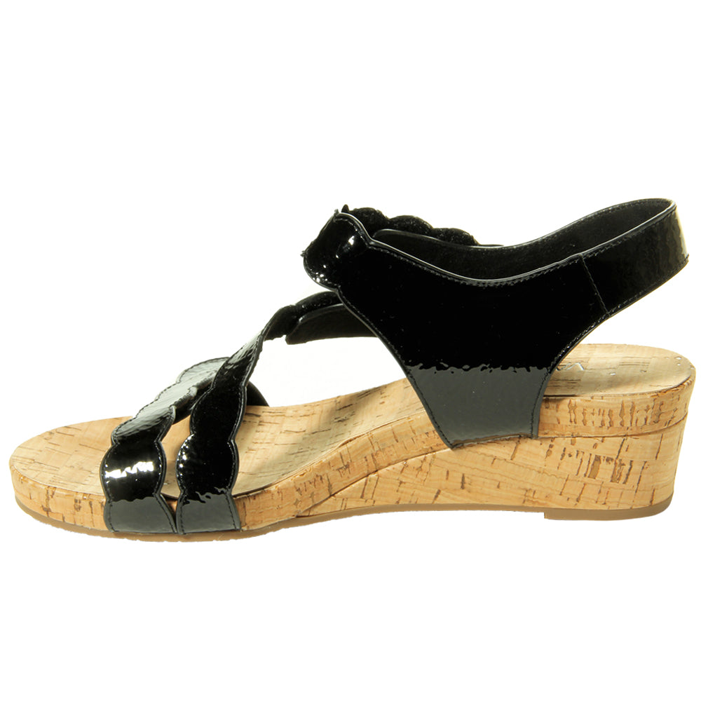 Kabie Slingback Wedge Sandals、mySite、gtrtttuynbv