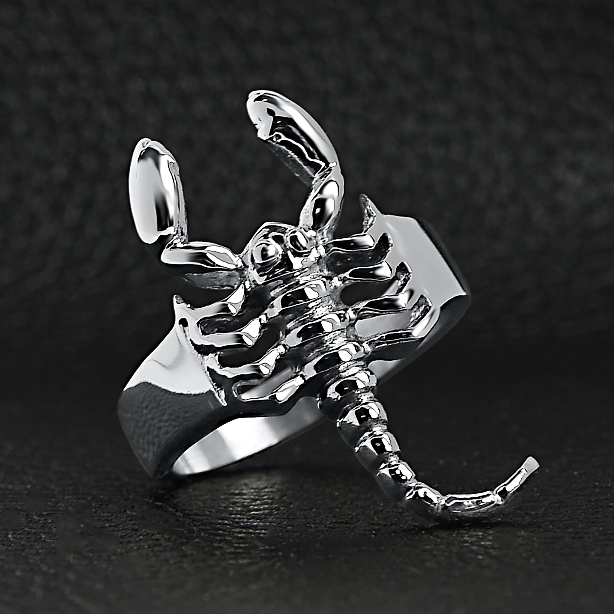 18K Gold PVD Stainless Steel Scorpion Ring / SCR4058、mySite、dreamappss