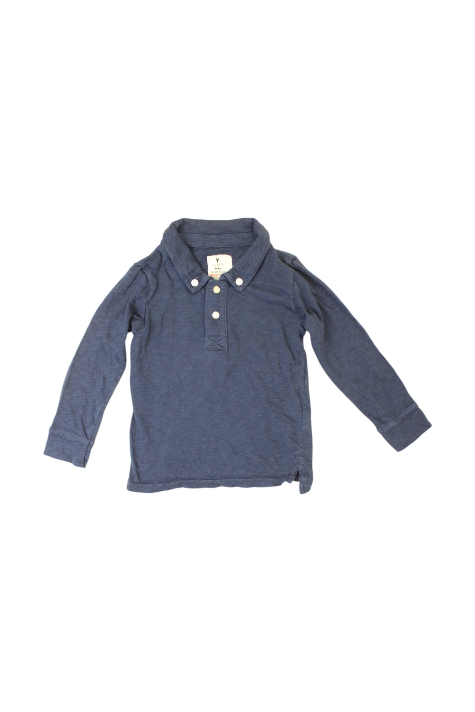 J.Crew Long Sleeve Polo - Size 12-18M、mySite、g9winljtr