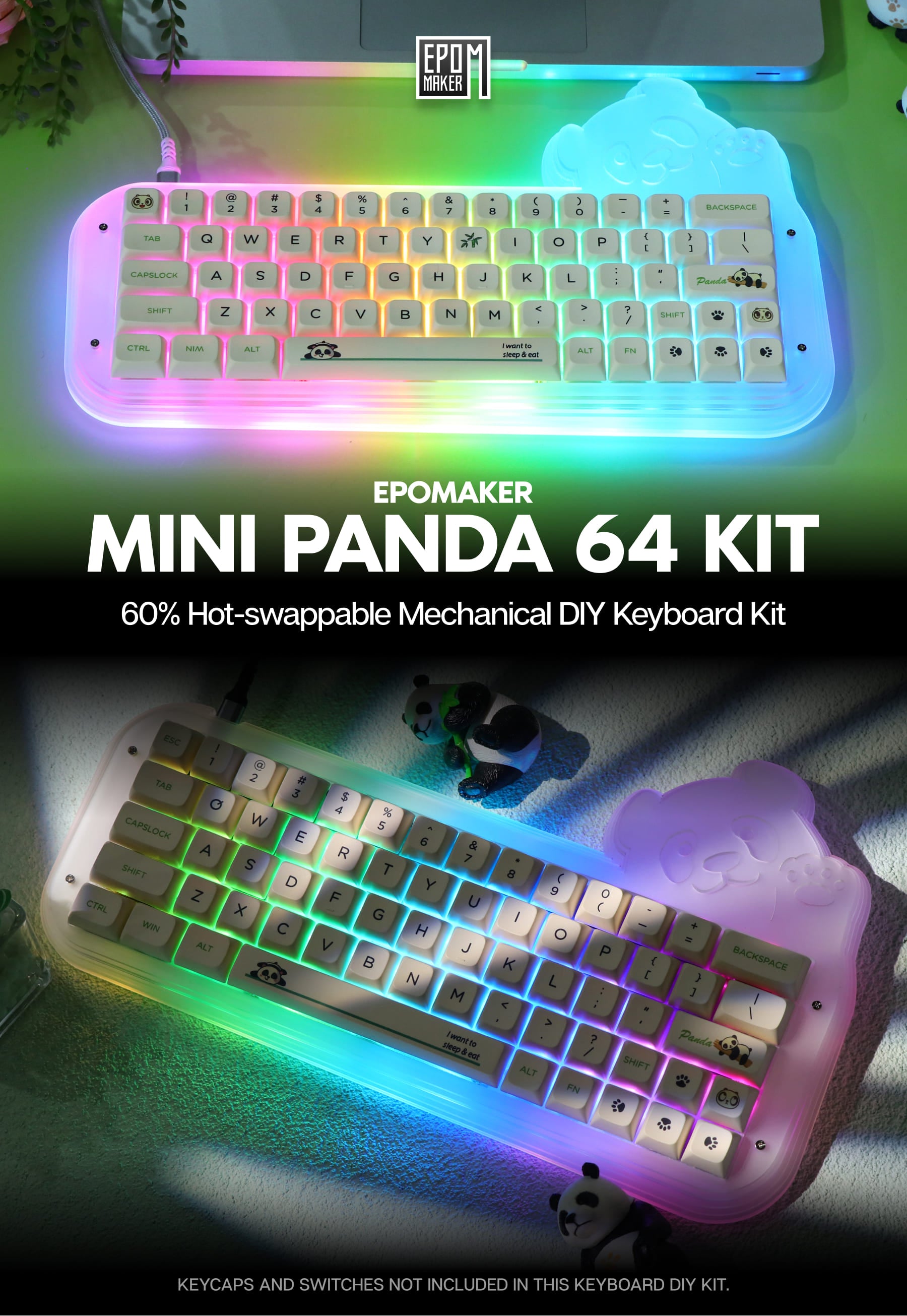 Epomaker Mini Panda 64 Kit