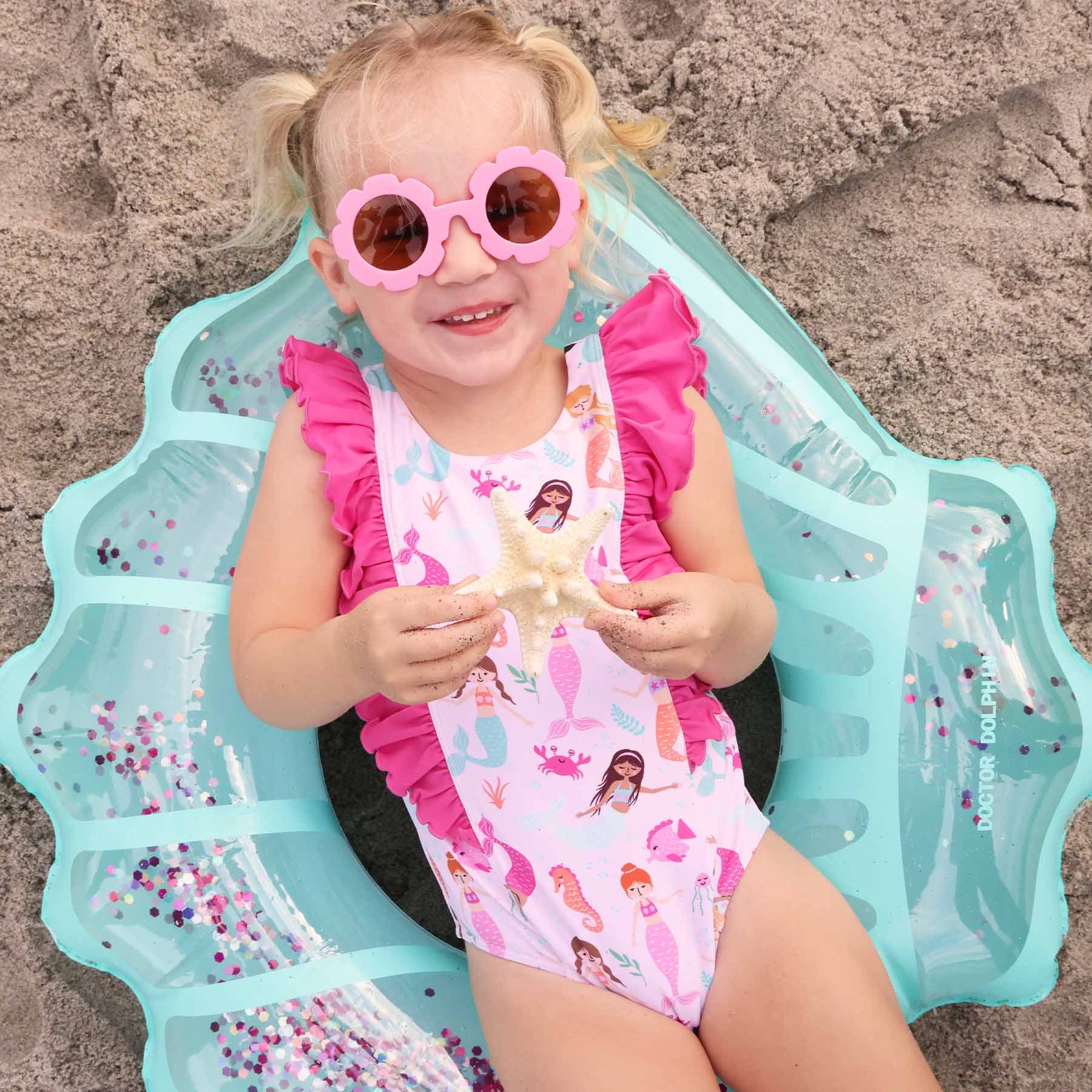  Double Ruffle One Piece | Under The Sea、mySite、layawaytickets