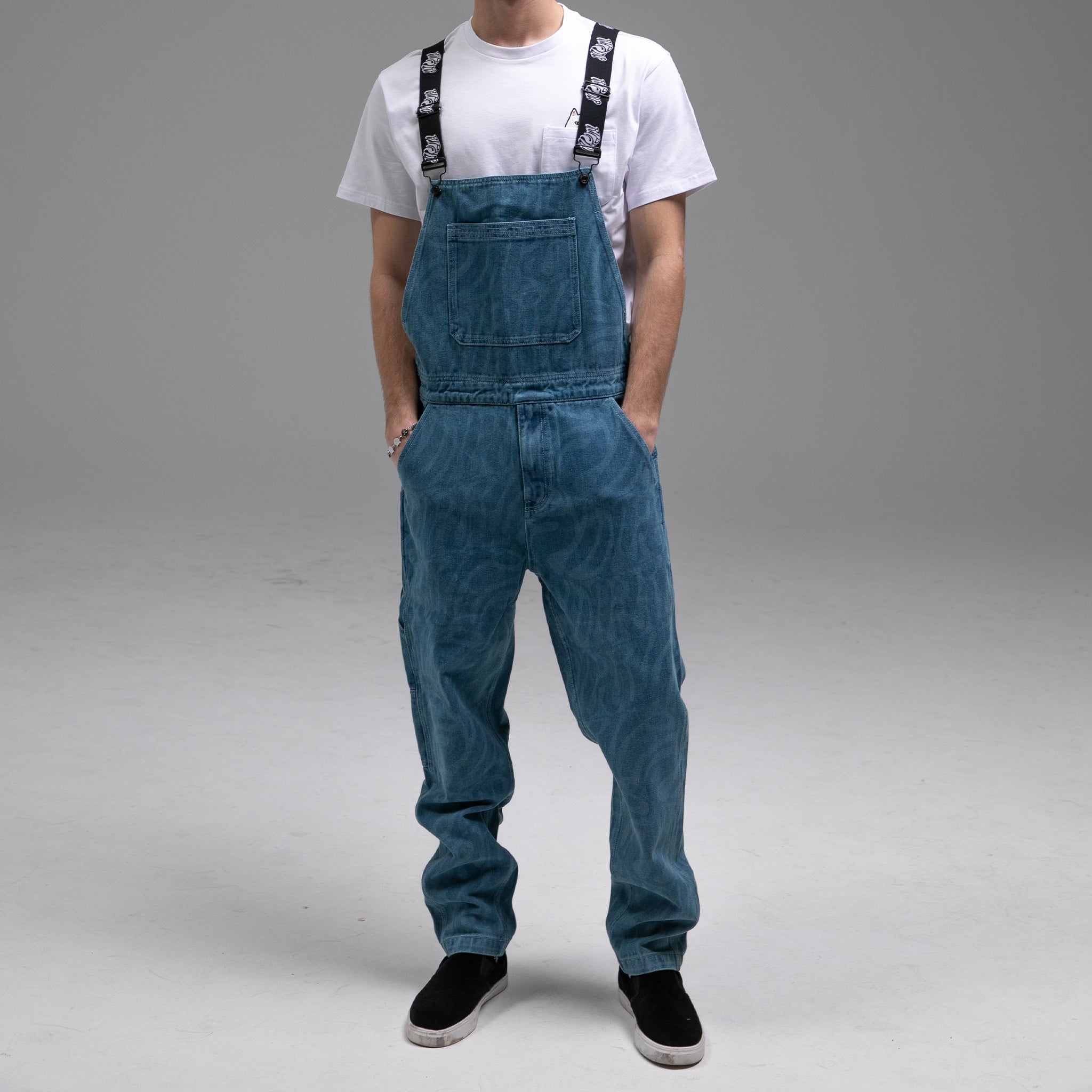  Wilshire Denim Overalls (Medium Wash)、mySite、merchandisen