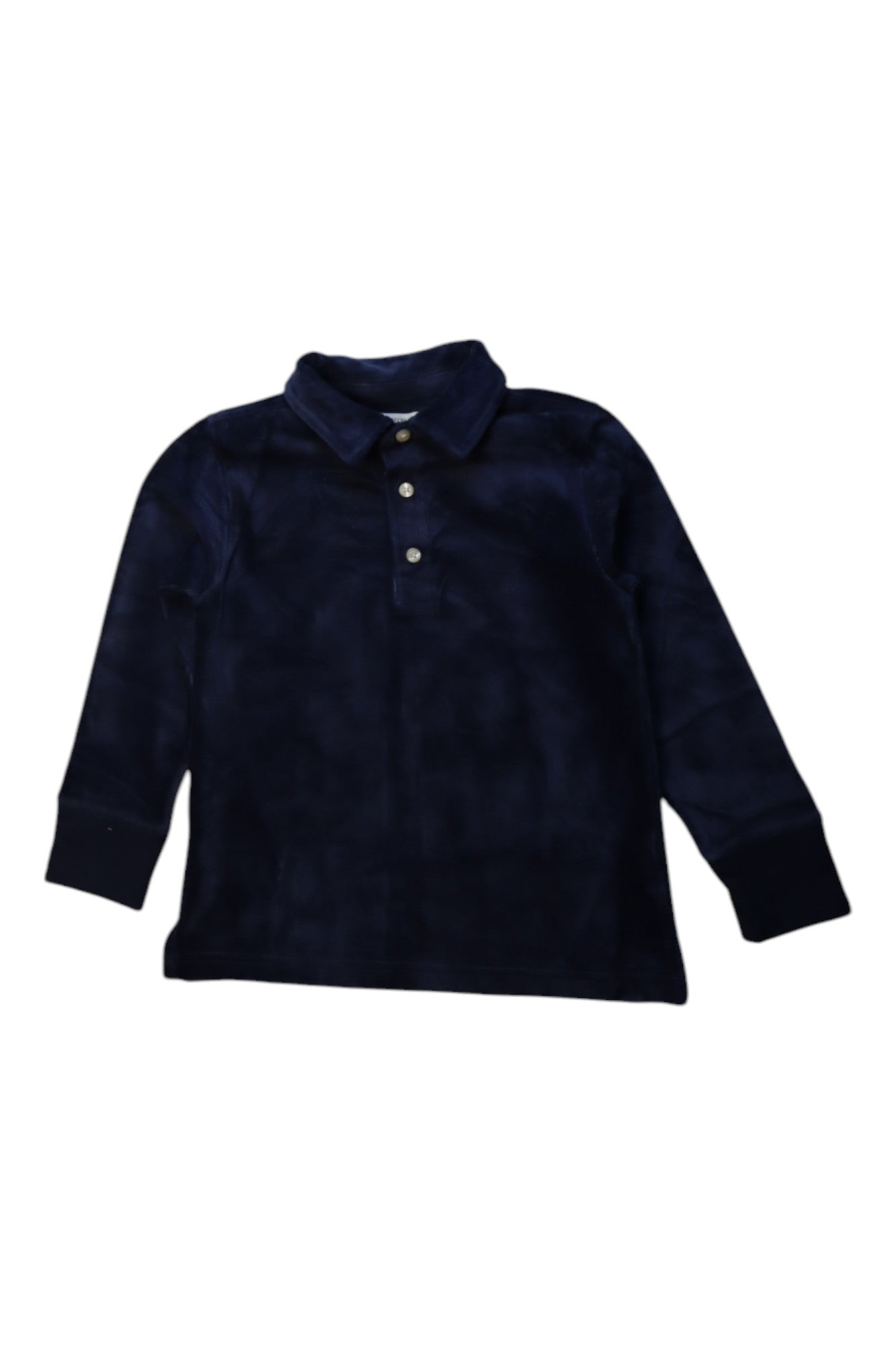 Crewcuts Velour Long Sleeve Polo - Size 4-5T、mySite、g9winljtr