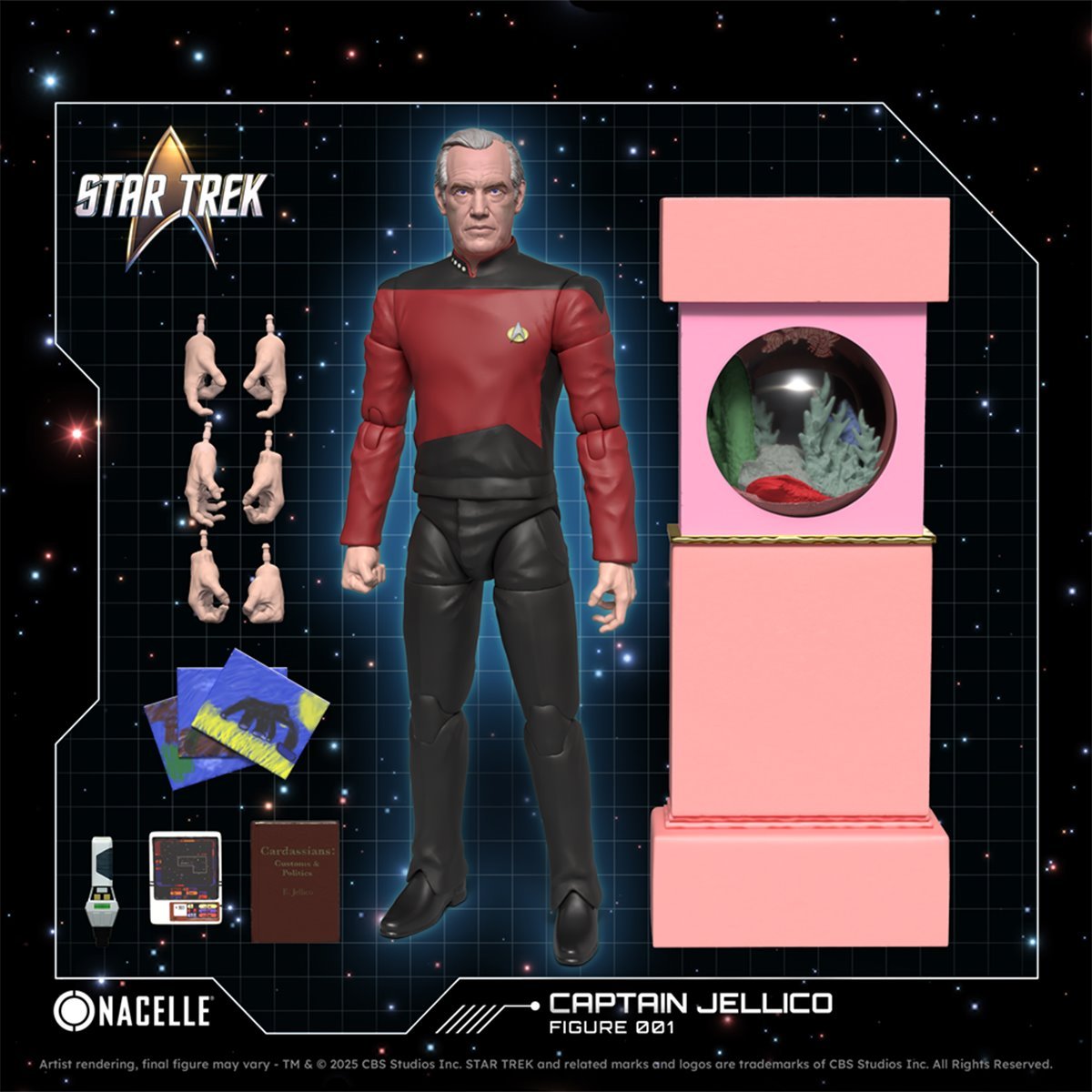 Star Trek: The Next Generation Fig.001 Captain Jellico (1/12 Scale)、mySite、hgirdovlk