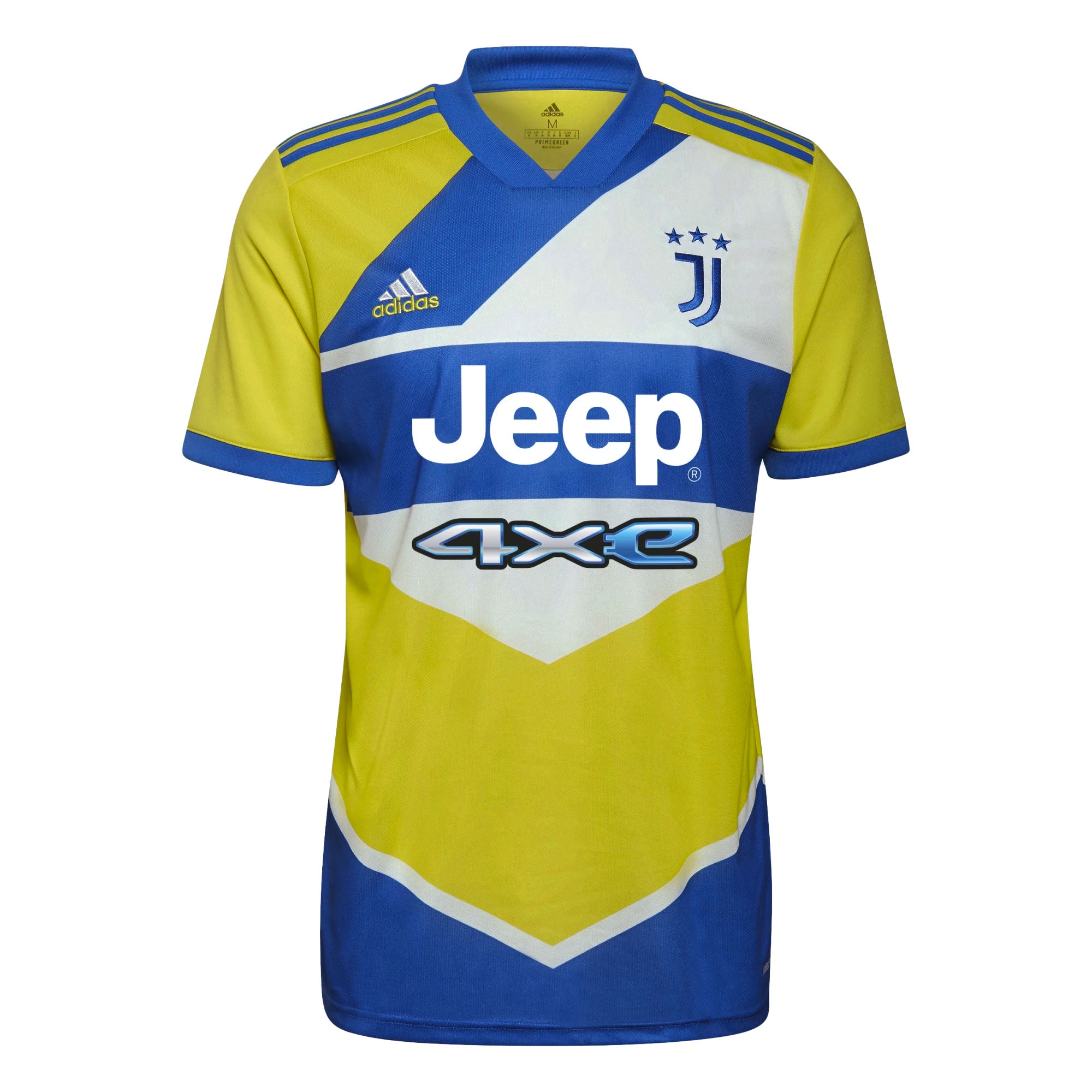 adidas Men's Juventus 2021/22 Third Jersey Shock Yellow/Blue、mySite、bottomscart