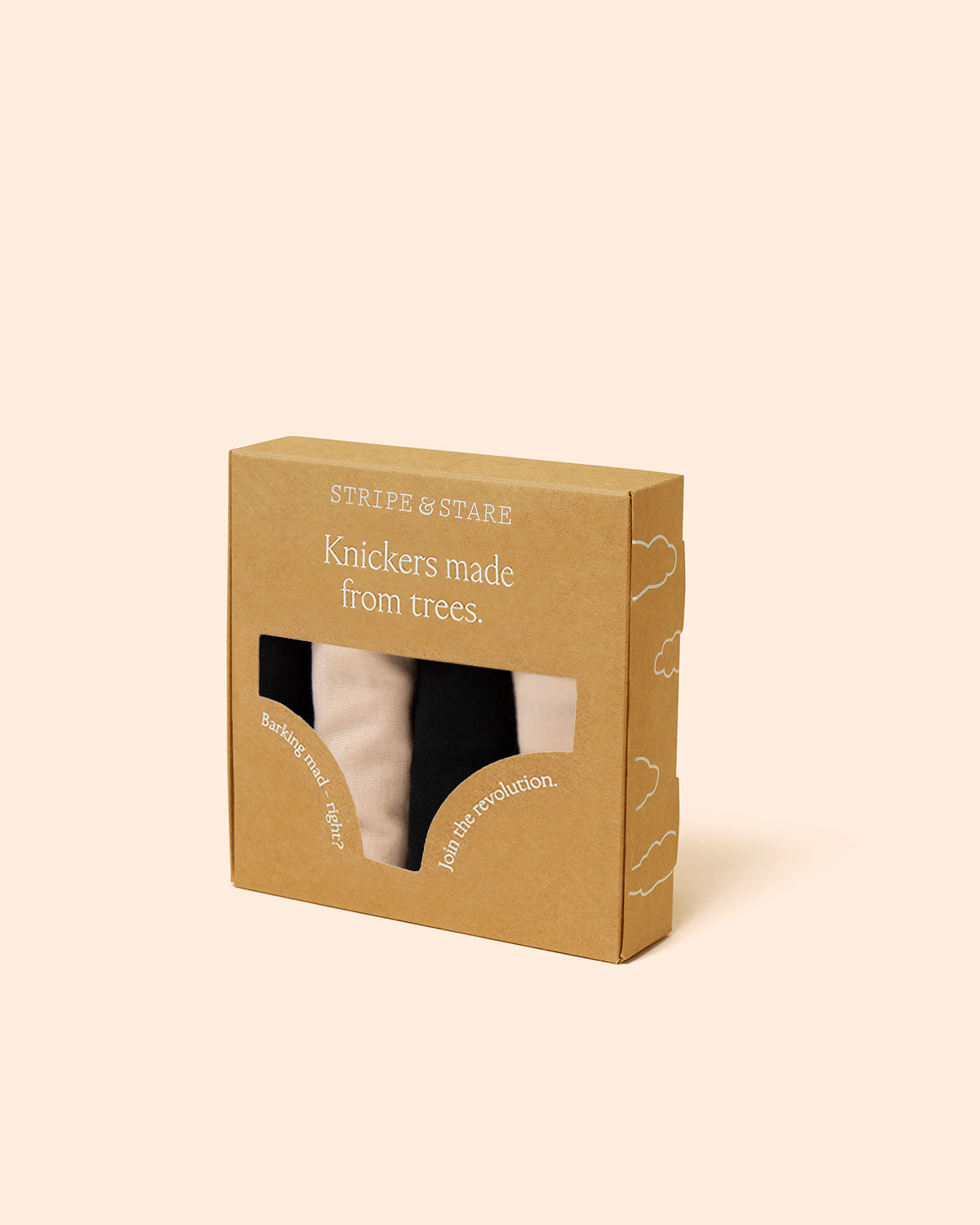 The Original Knicker Four Pack - Black and Sand、mySite、bengalsvssteelers