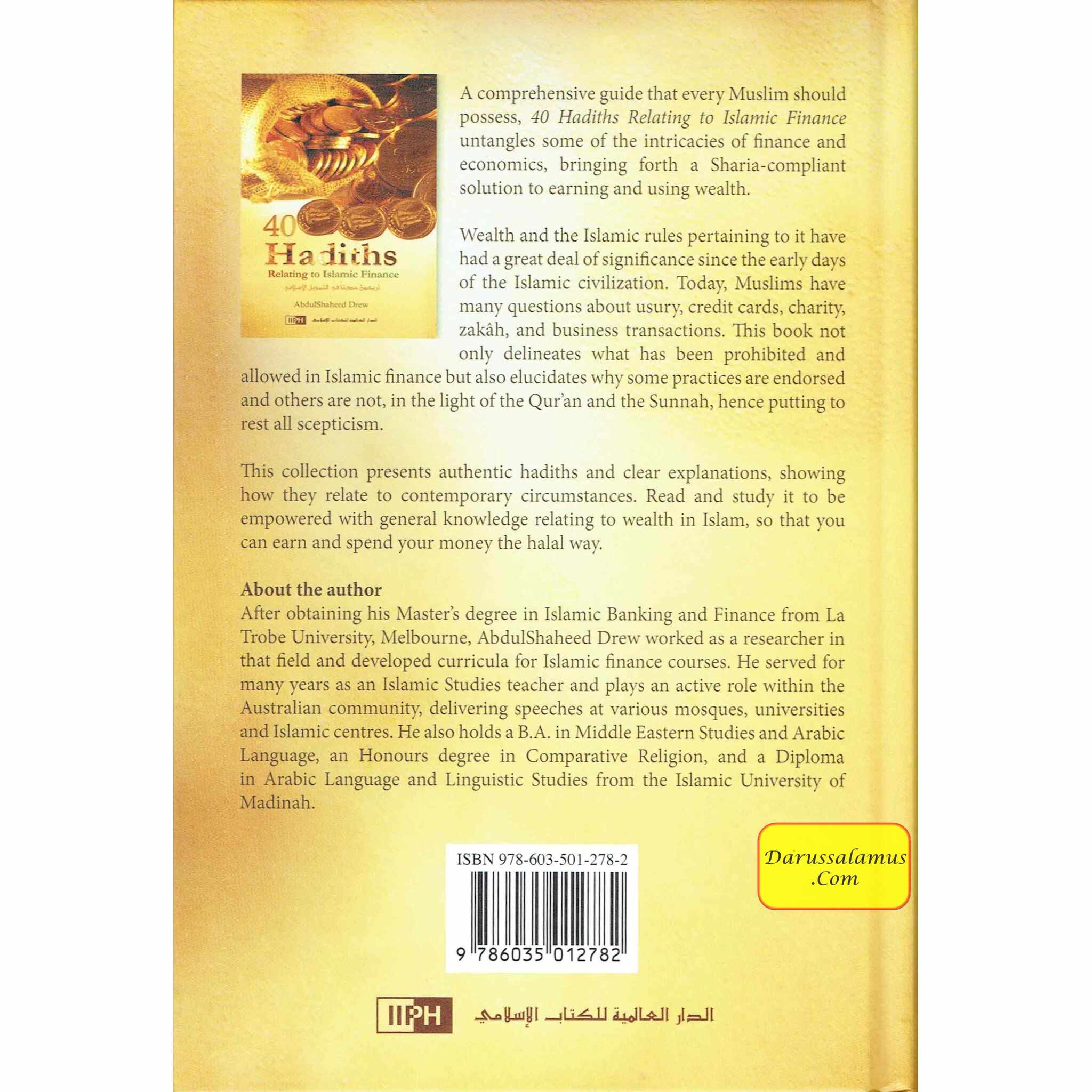 40 Hadiths Relating to Islamic Finance By AbdulShaheed Drew、mySite、topwebapps