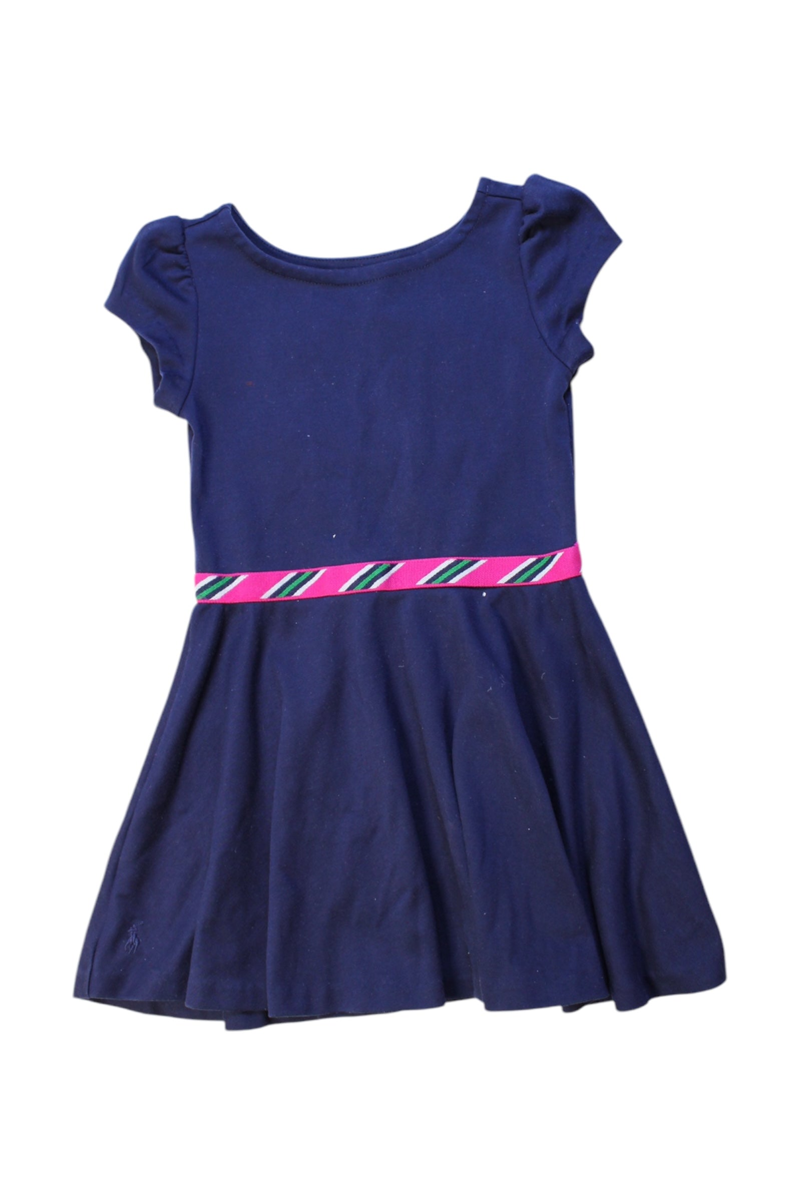 Polo Ralph Lauren Short Sleeve Dress With Belt - Size 4T、mySite、g9winljtr