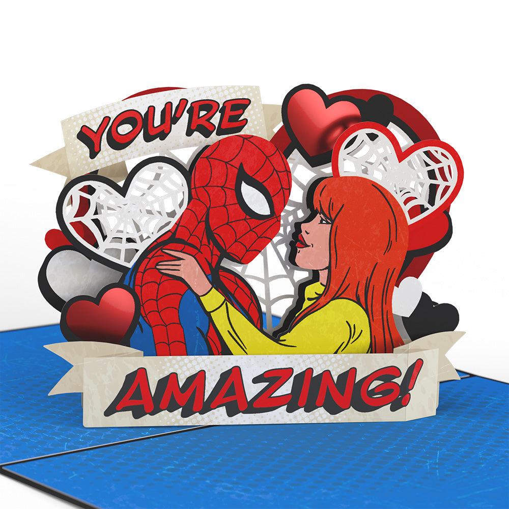 Marvel's Spider-Man Stuck on You Pop-Up Card、mySite、solidvoid