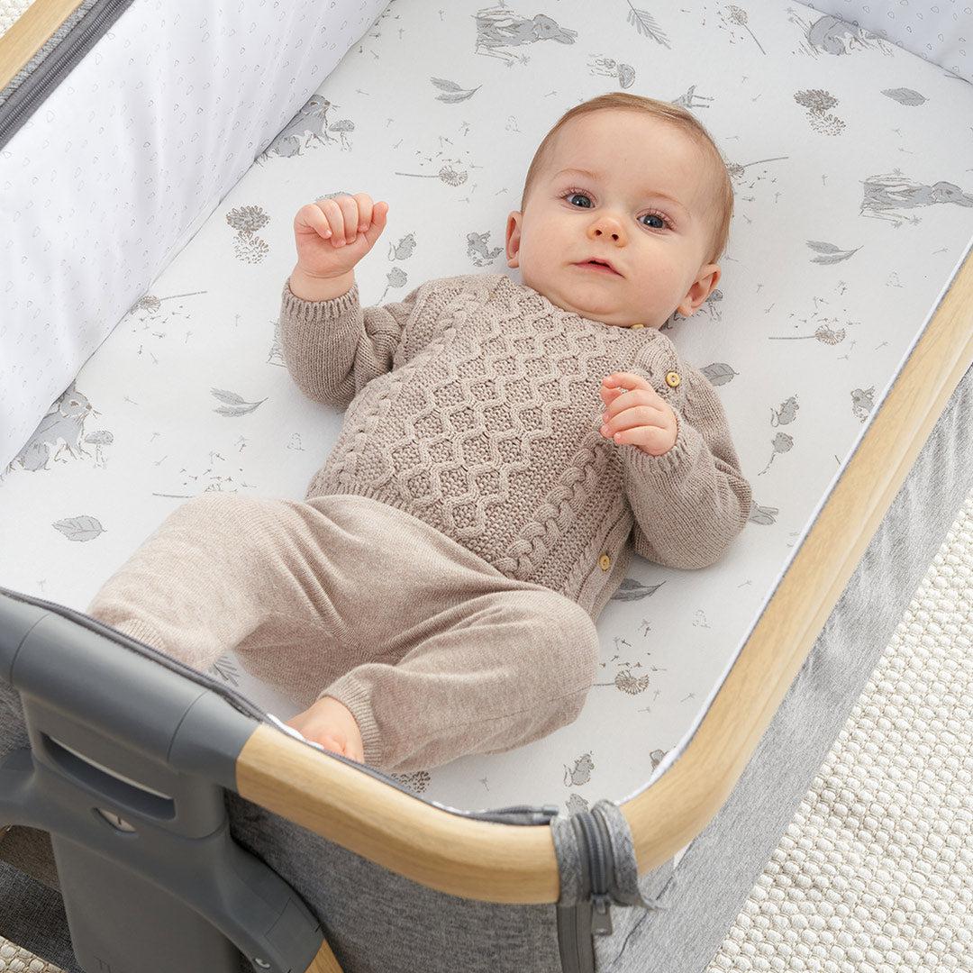  Tutti Bambini Bedside Crib Fitted Sheets - 2 Pack - Cocoon、mySite、merchandisen