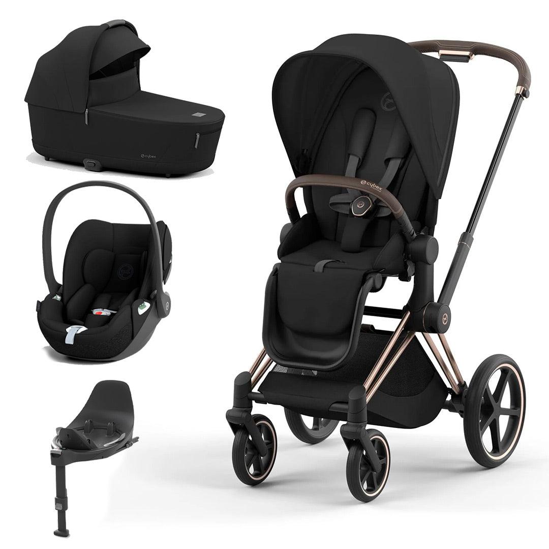  CYBEX Priam Cloud T Travel System - Sepia Black、mySite、merchandisen