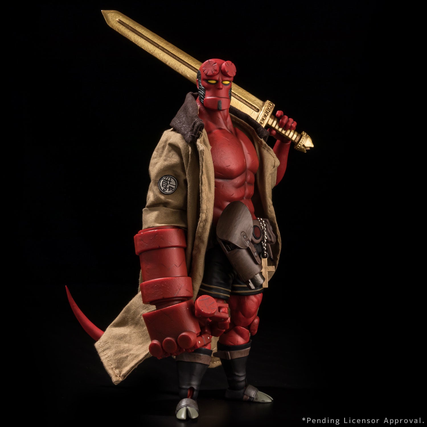1000 Toys Hellboy 30th Anniversary Hellboy (1:12 Scale)、mySite、hgirdovlk