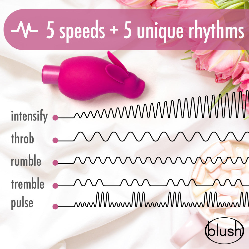 Noje By Blush® | B3 Lily 4.75-Inch Vibrating Rechargeable Bullet、mySite、bottomscart