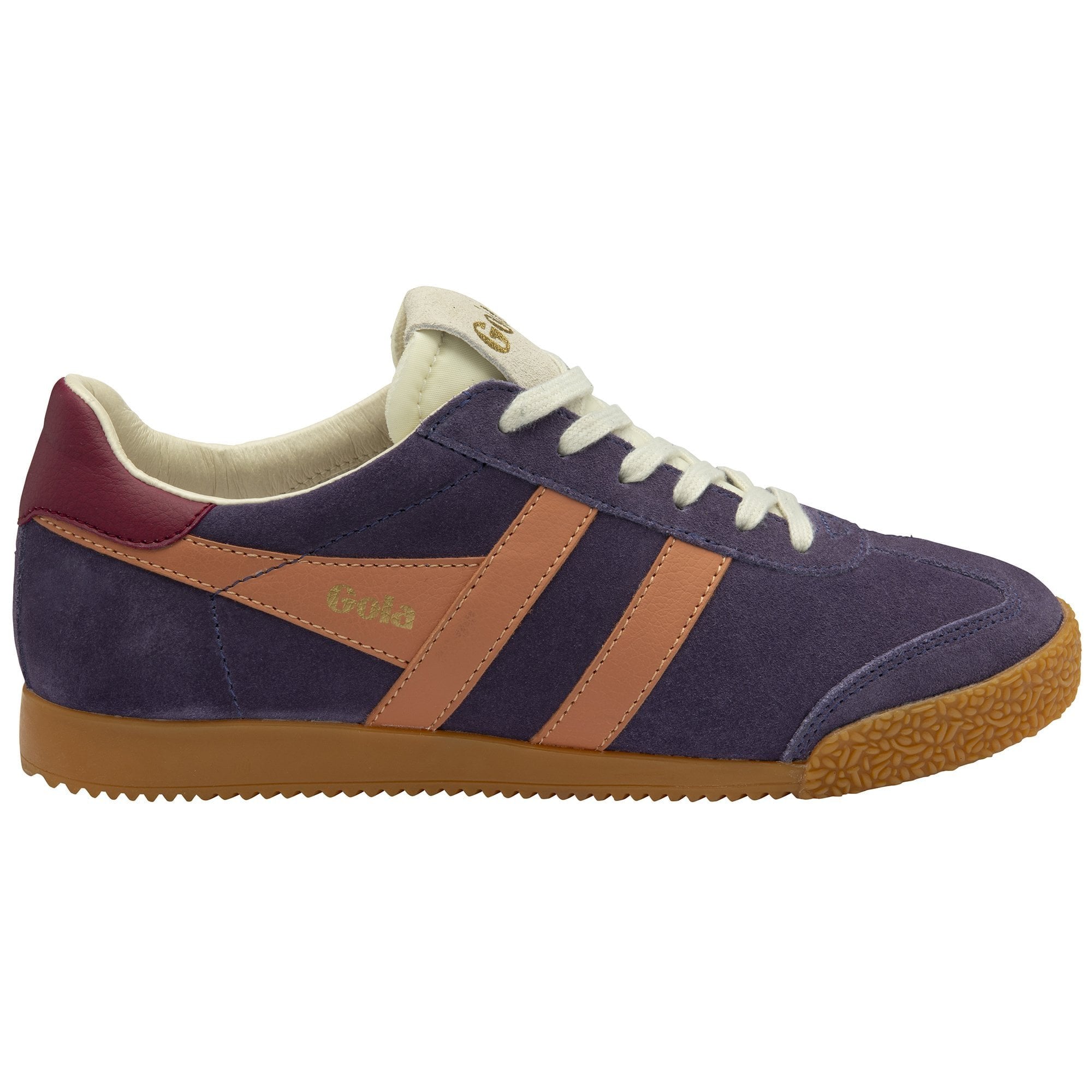  Gola Women's Elan Classic Sneakers - Plum/Terracotta/Cerise、mySite、preschool7hills