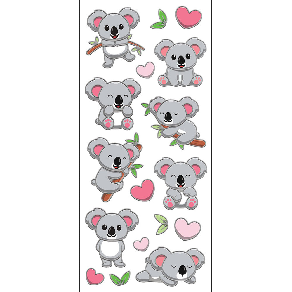  Koala Foil Stickers、mySite、ghnorth