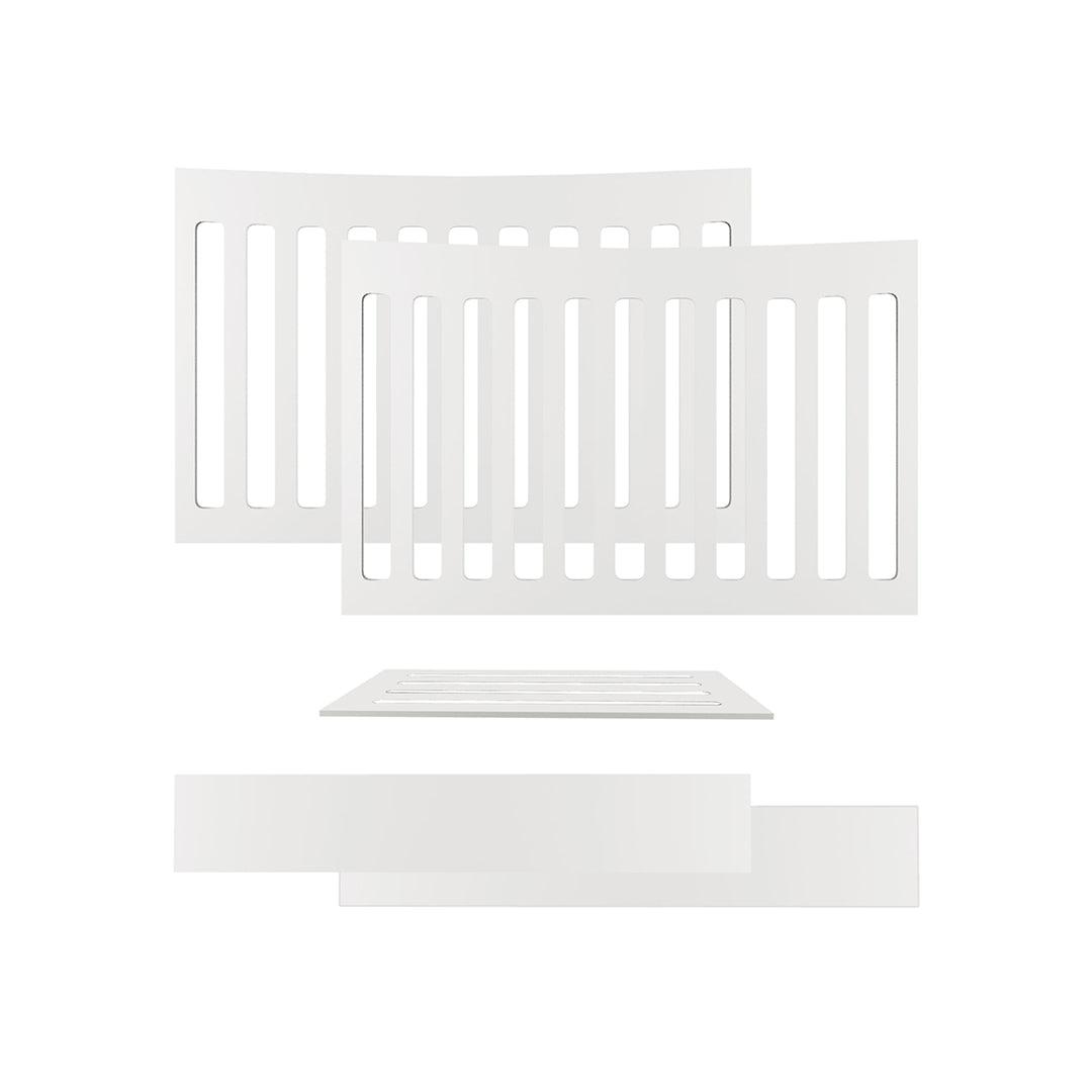  Gaia Baby Serena Mini Cot Bed Extension - White、mySite、merchandisen
