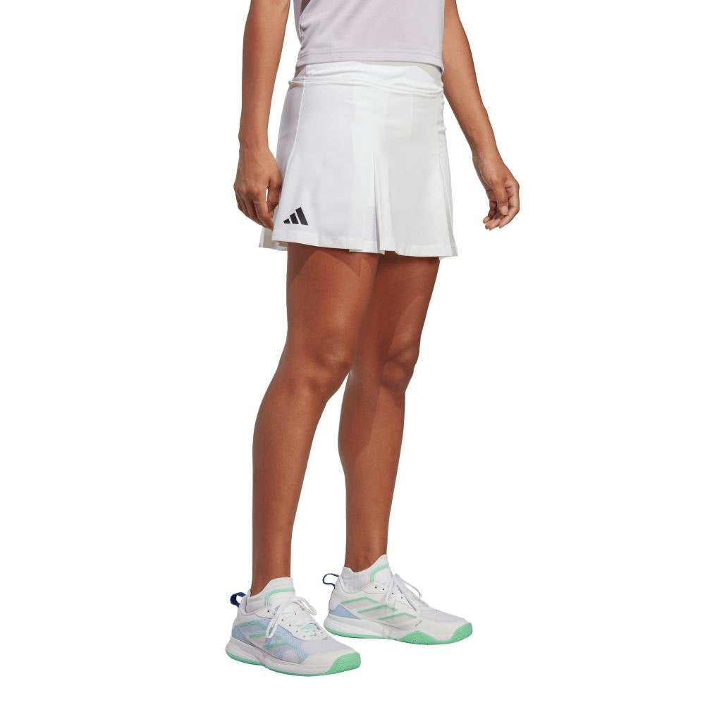 adidas Women's Club Pleated Skirt (White)、mySite、neckold