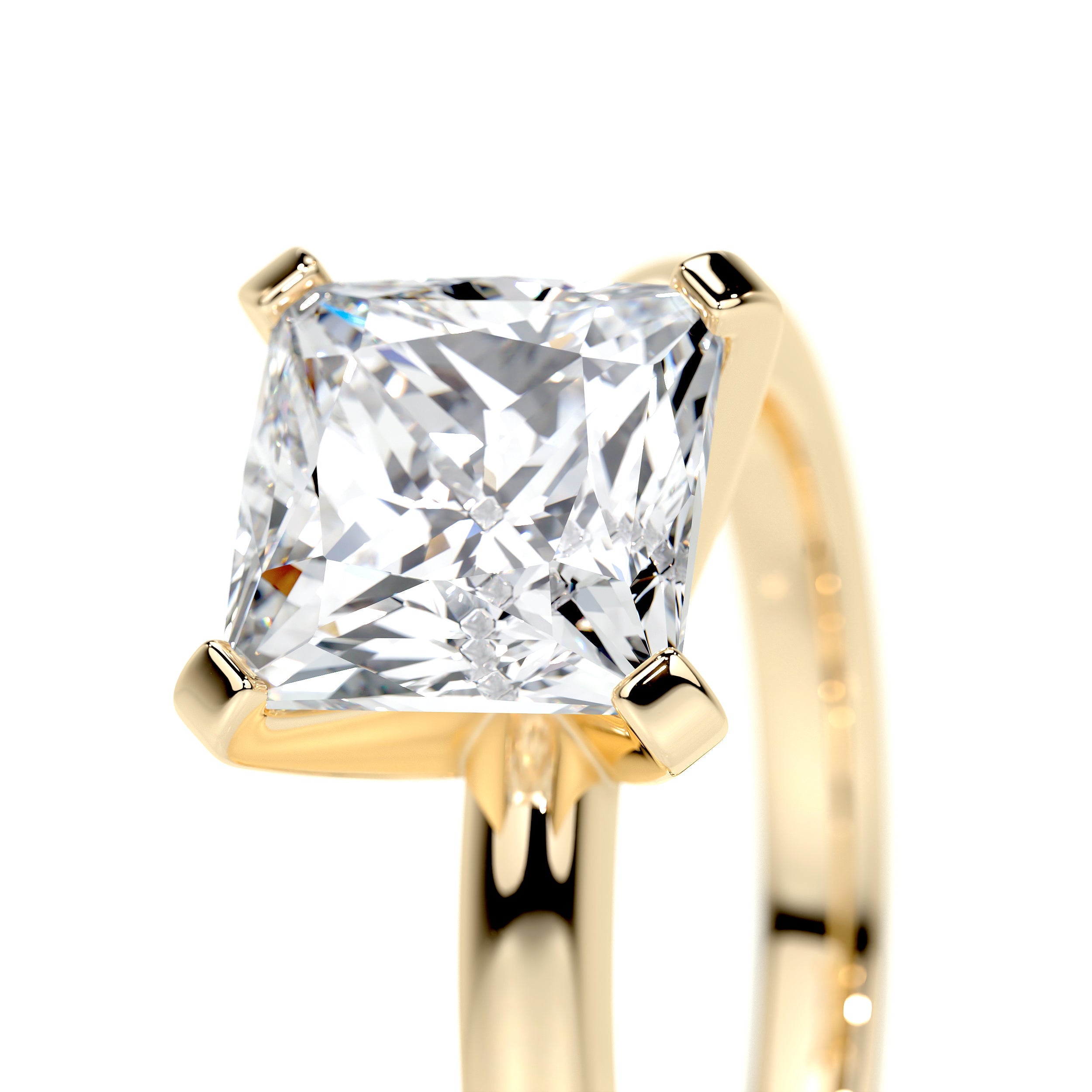 Isabelle Lab Grown Diamond Ring -18K Yellow Gold、mySite、hinf8tx79