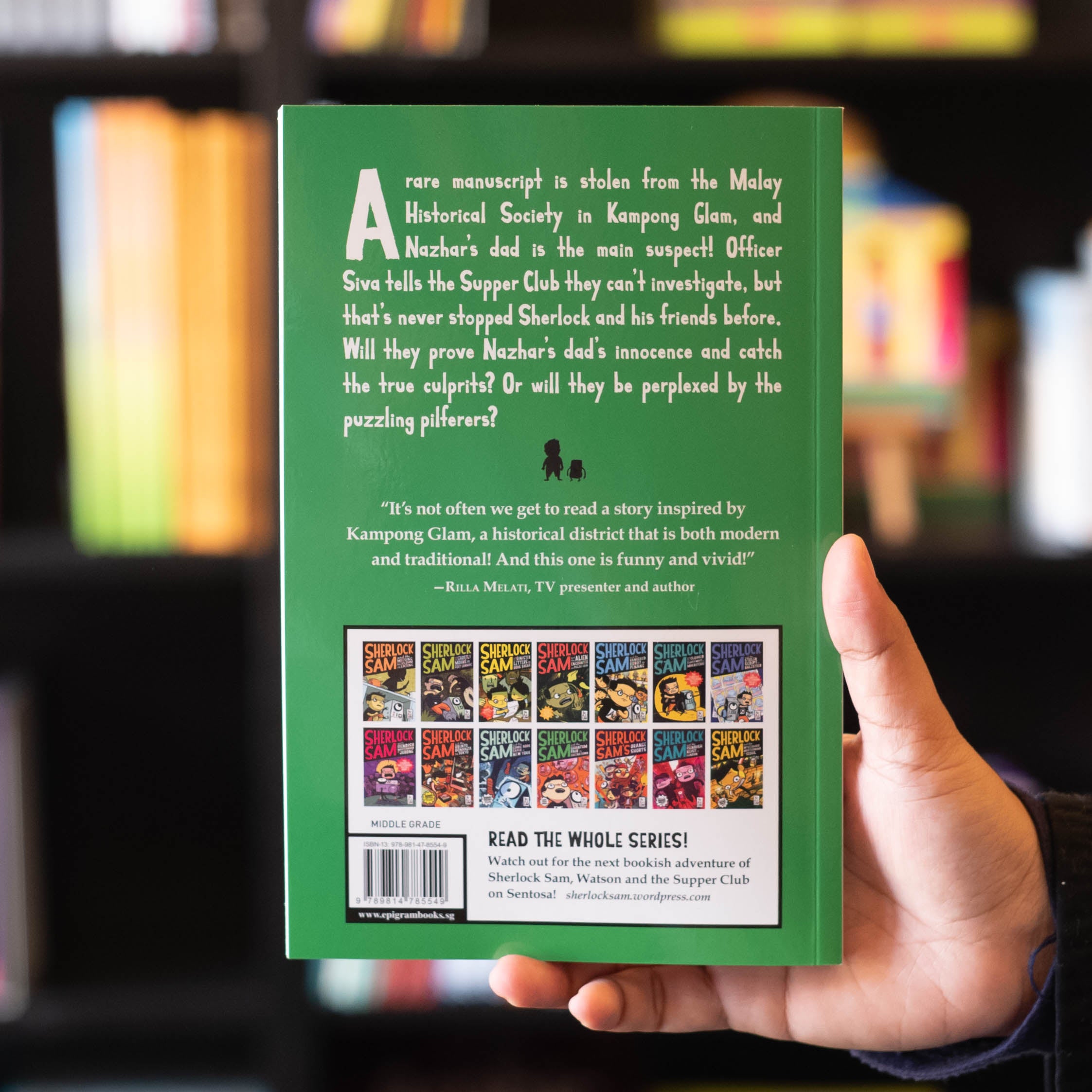 Sherlock Sam and the Burgled Book in Kampong Glam、mySite、topwebapps
