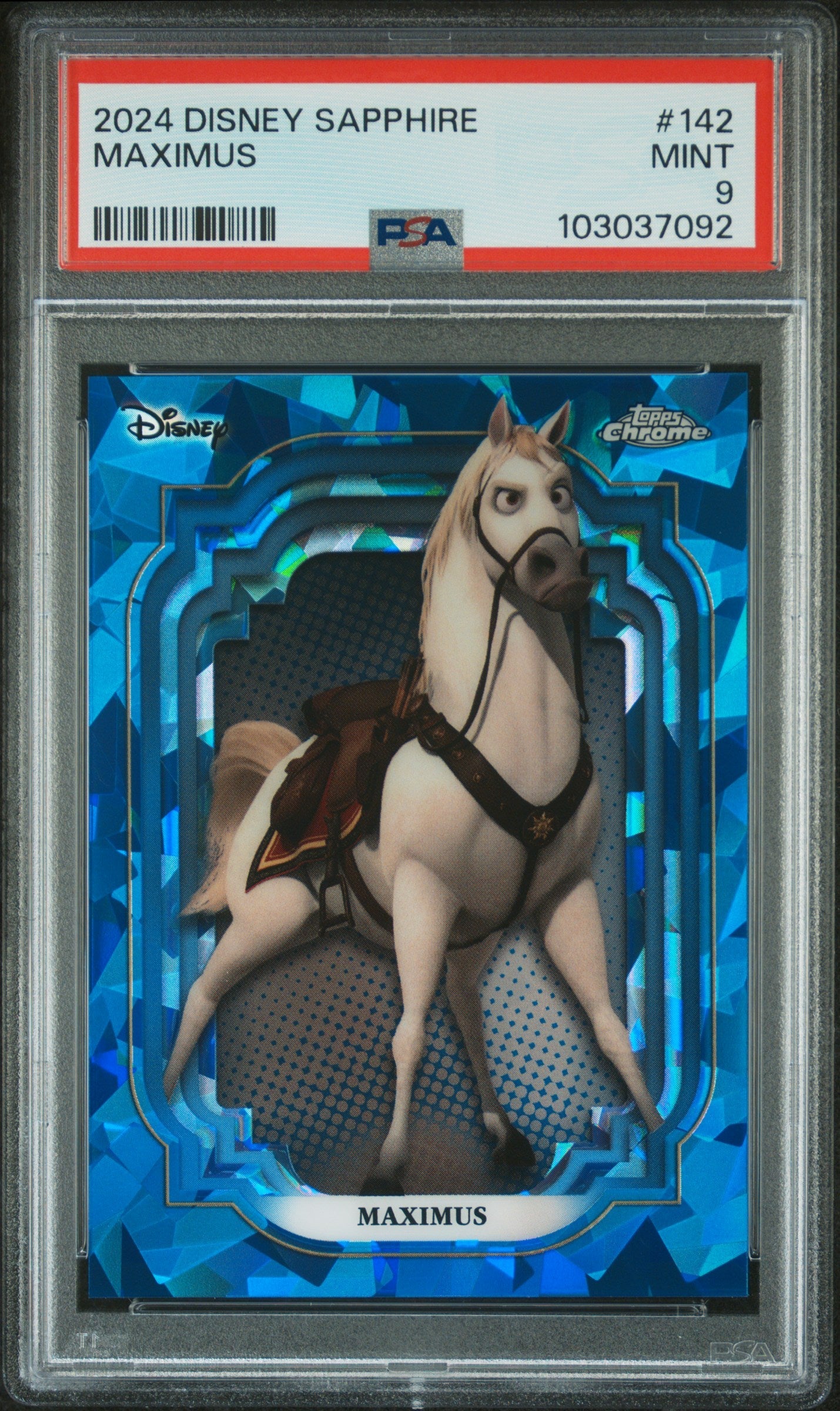 Maximus #142 PSA 9 Topps Chrome Disney Sapphire Edition 2024、mySite、waistdrama
