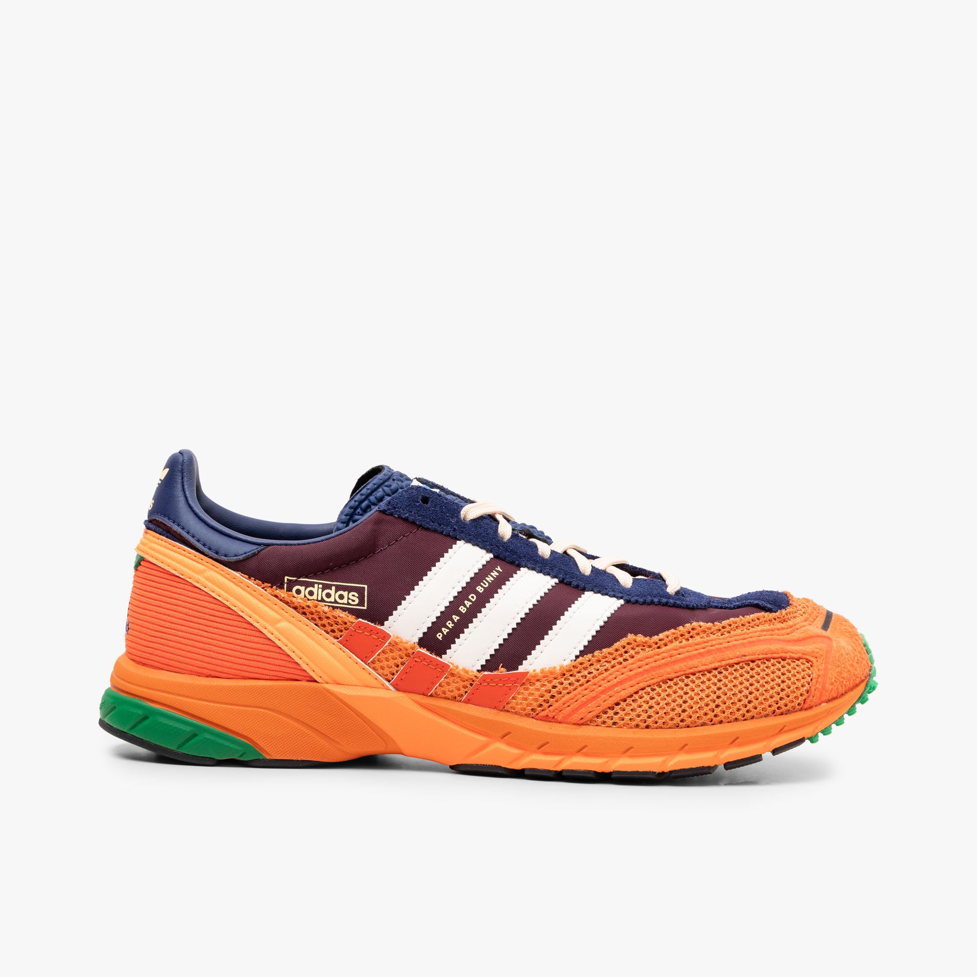  adidas x Bad Bunny Adizero SL 72 Maroon / Semi Solar Orange、mySite、merchandisen