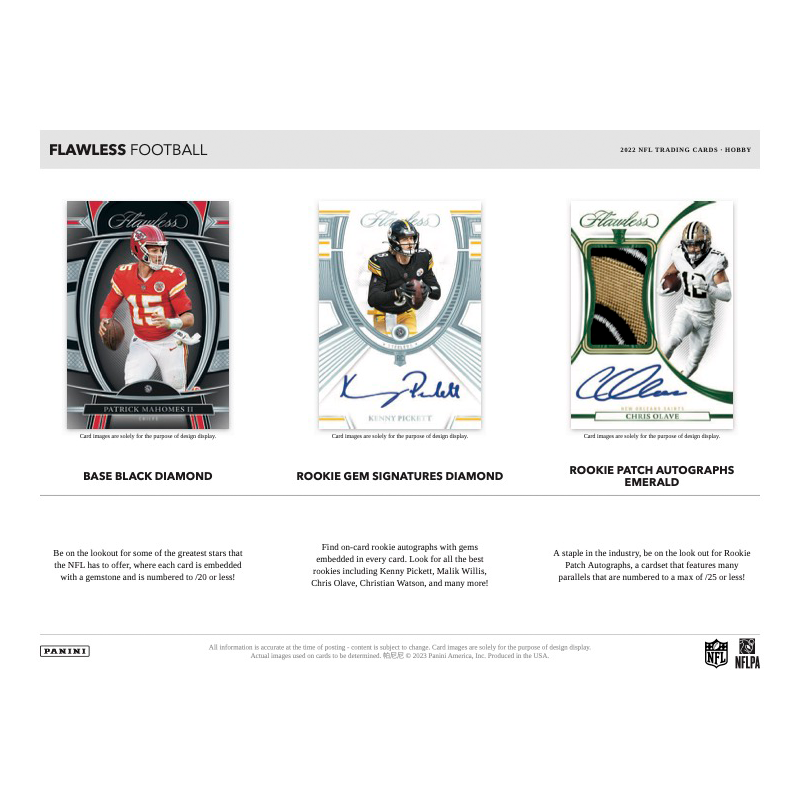 2022 Panini Flawless Football Hobby 2 Box Case、mySite、waistdrama