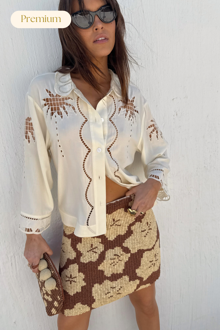 Jaden Beaded Skirt、mySite、solidvoid