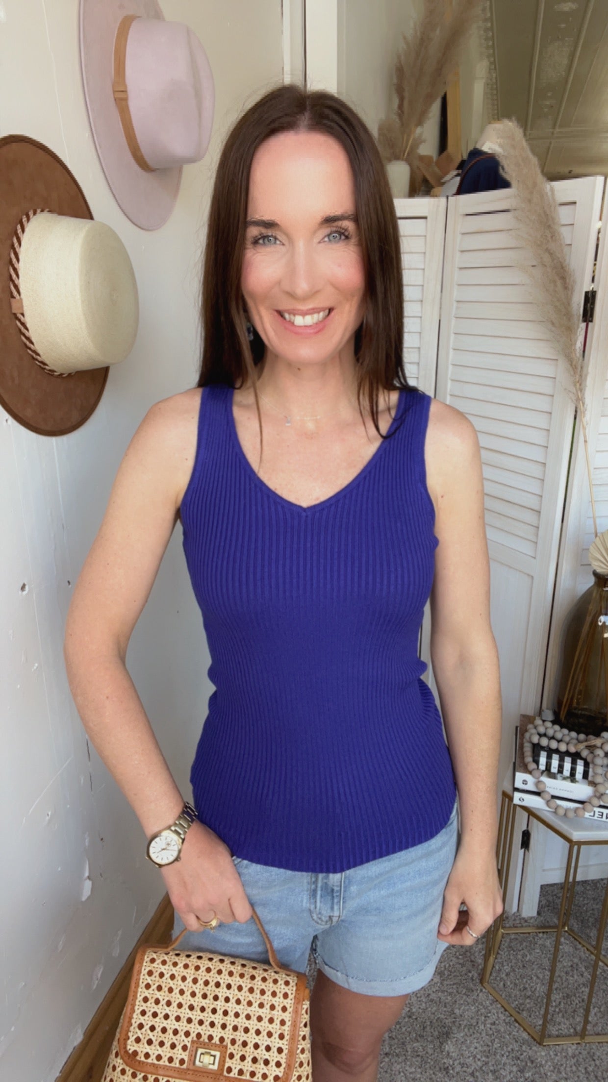 Kalley’s Ribbed Sweater Tank、mySite、garagedoors4me