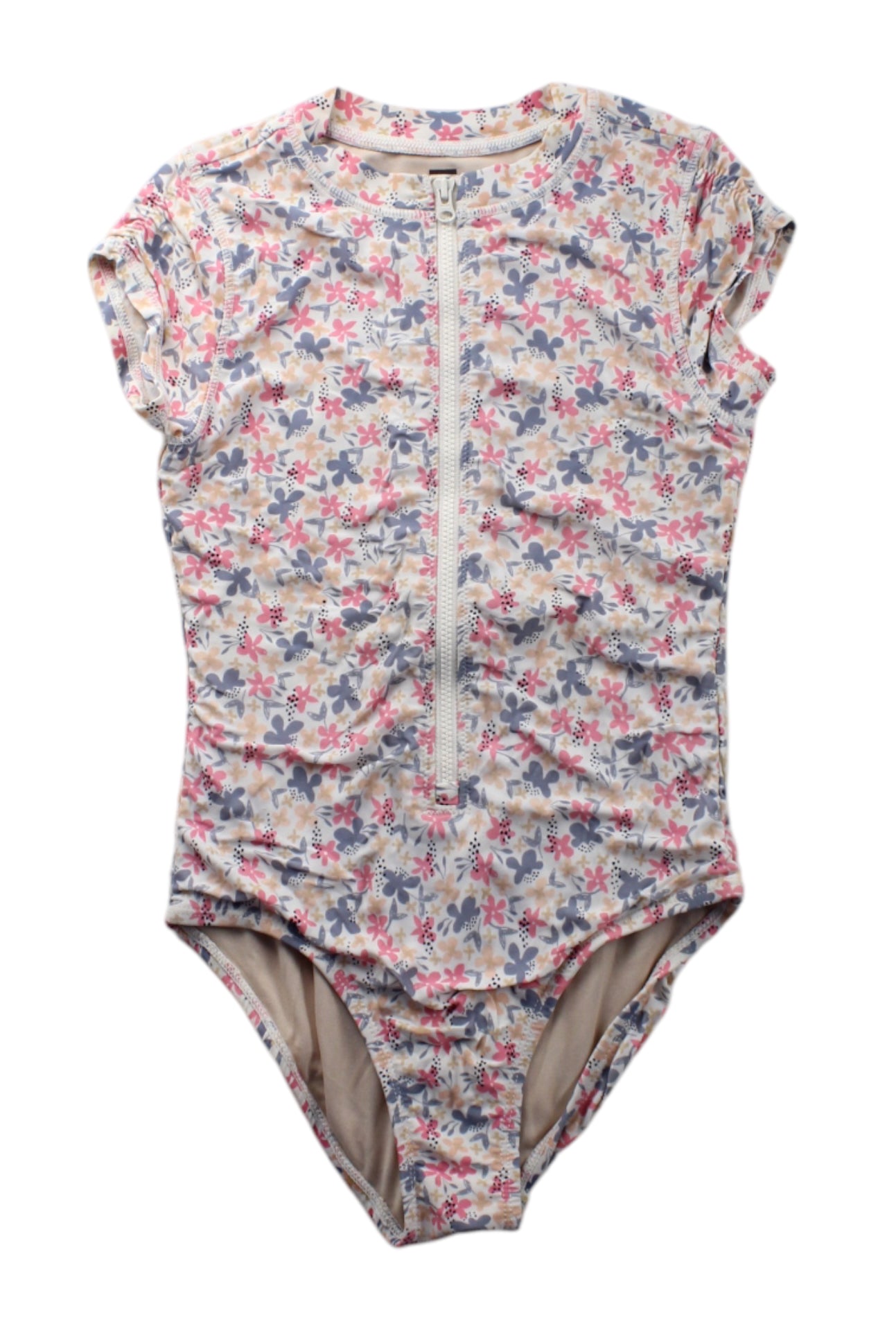 Tea Floral Rash Guard Swimsuit 7Y、mySite、g9winljtr