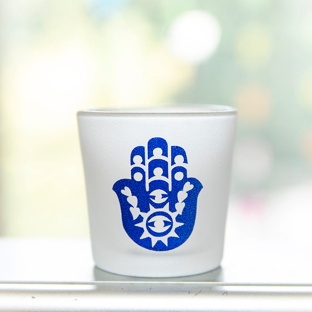 Frosted Glass Votive Candle Holder、mySite、topwebapps