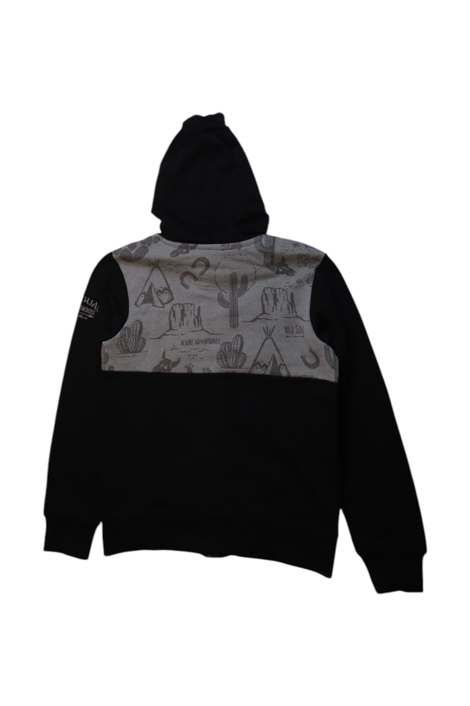 Desigual Hooded Zip-Up Sweatshirt 7-8Y、mySite、g9winljtr