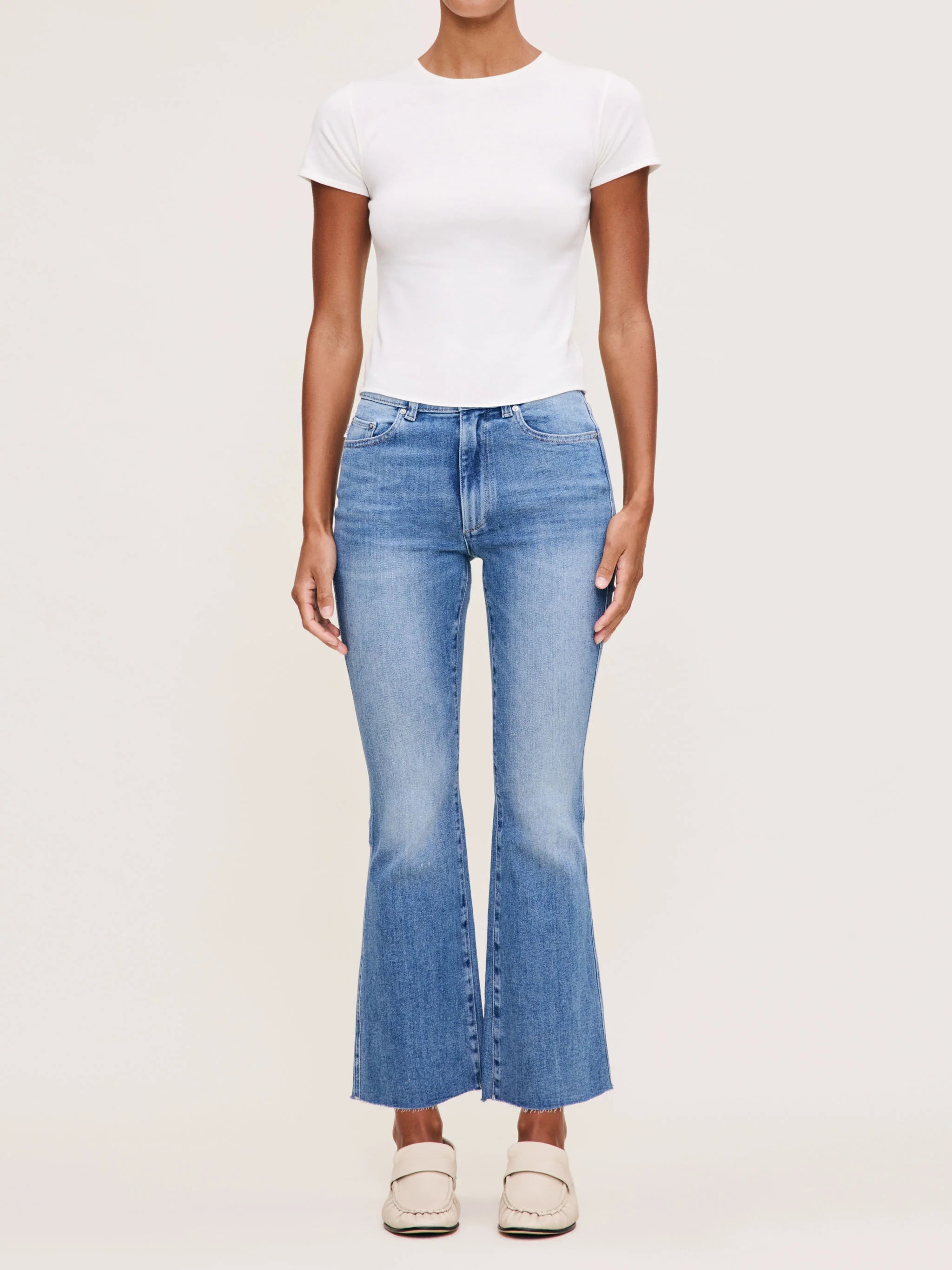 DL1961 Bridget Boot: High Rise Instasculpt Crop, Mansfield、mySite、noshort