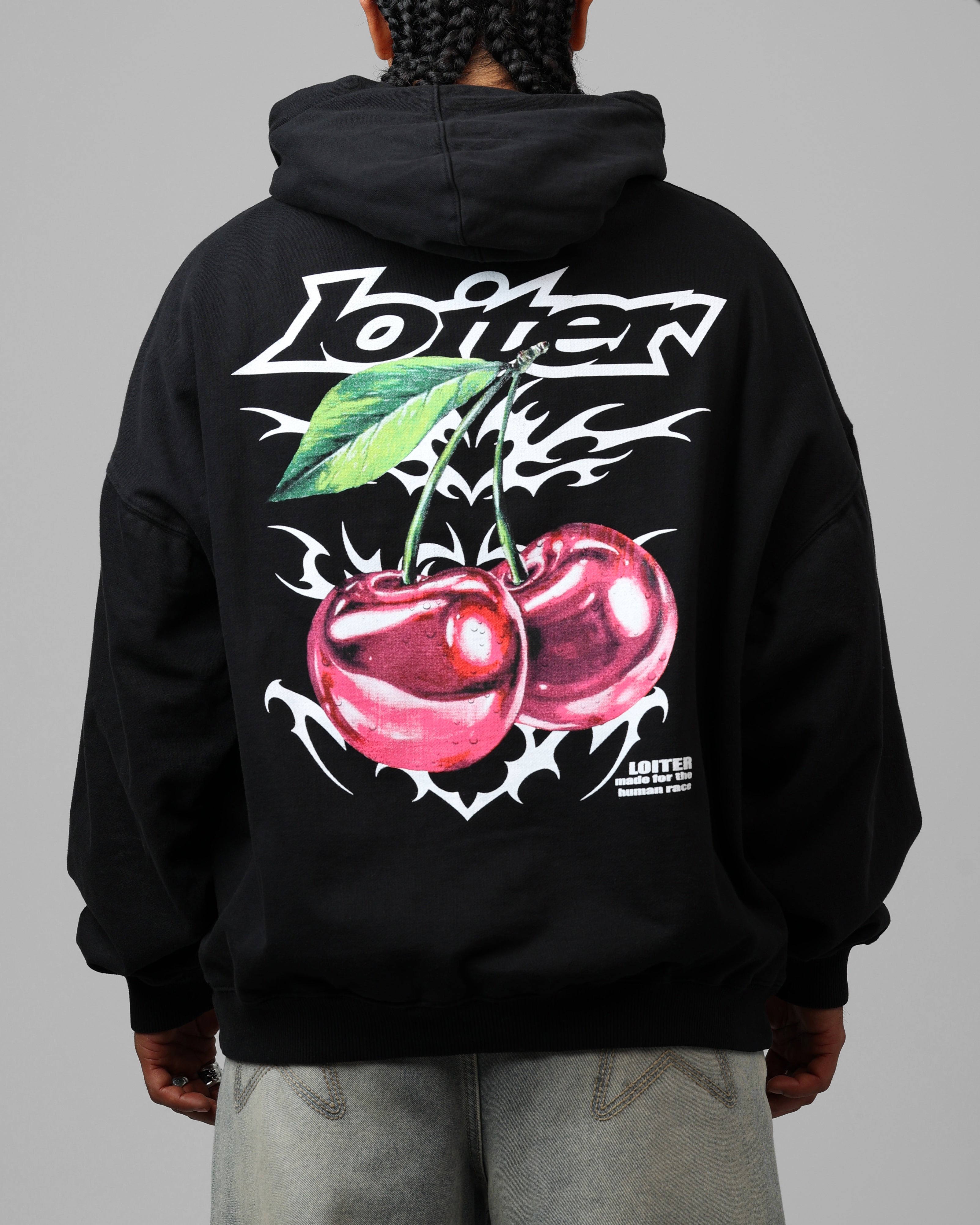 Loiter Cherry Pick Hoodie Black、mySite、zt4zffjzw