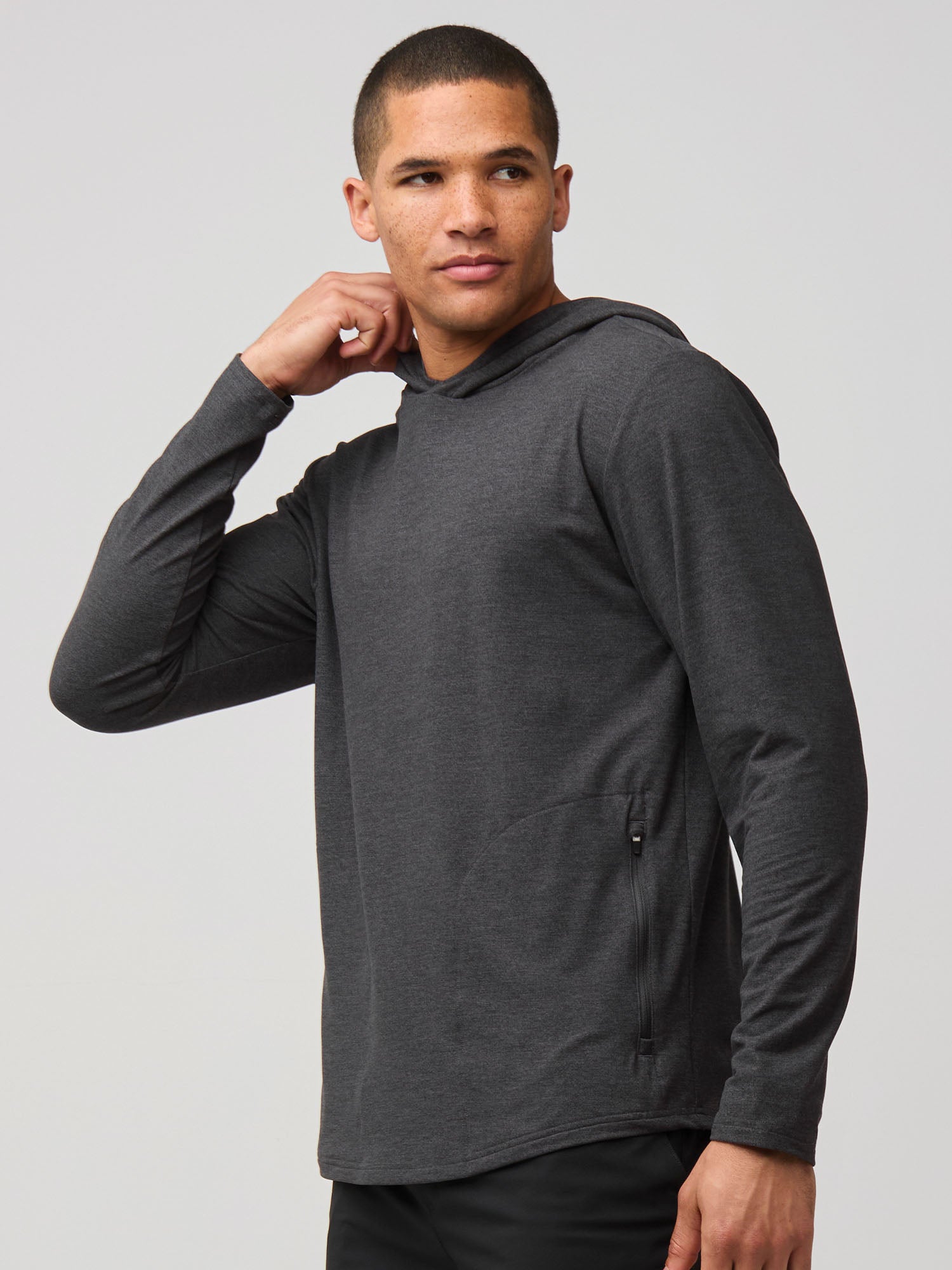  Charcoal Tech Pullover Hoodie、mySite、ghnorth