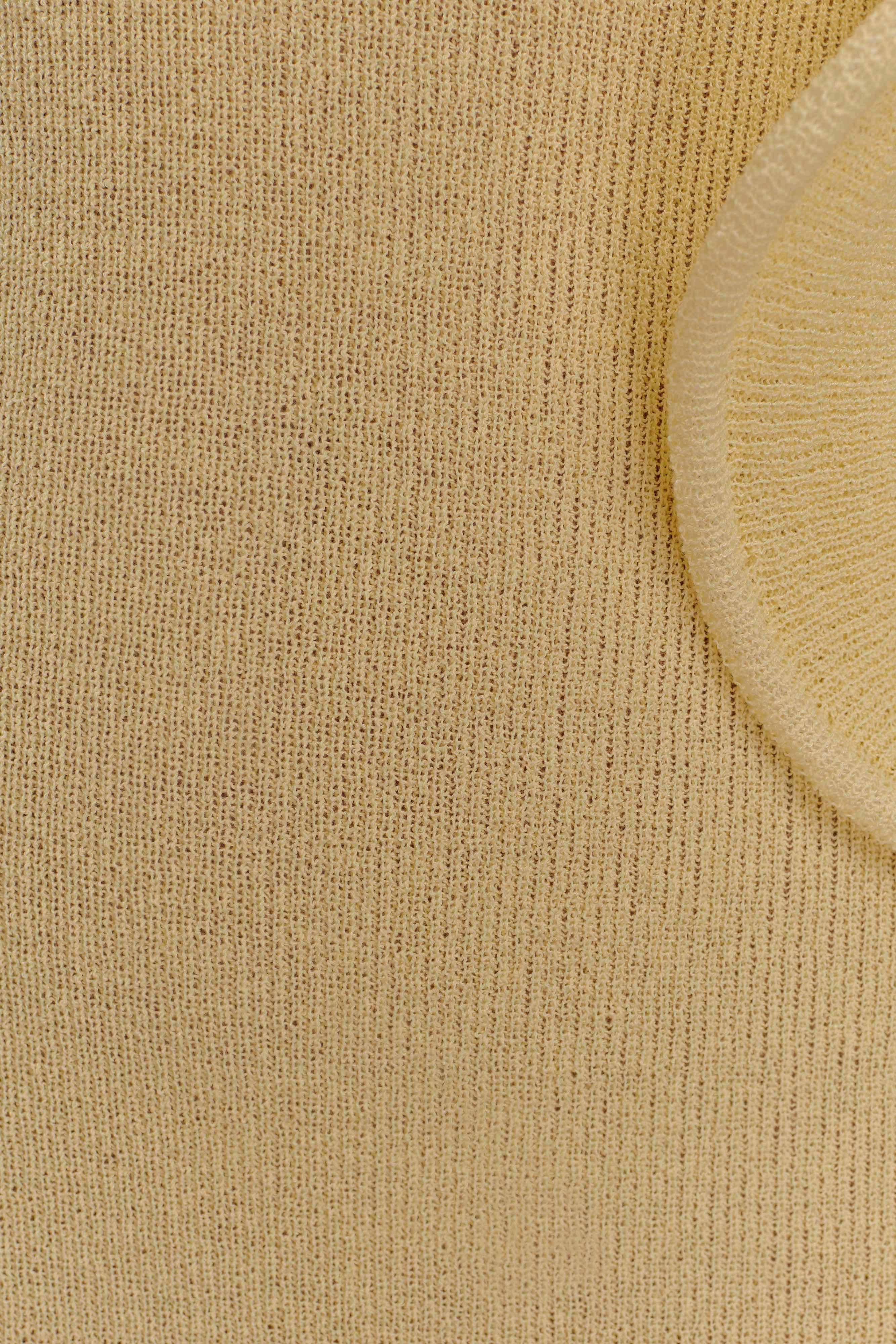 Sandrine Off Shoulder Knit Maxi Dress - Lemon、mySite、solidvoid