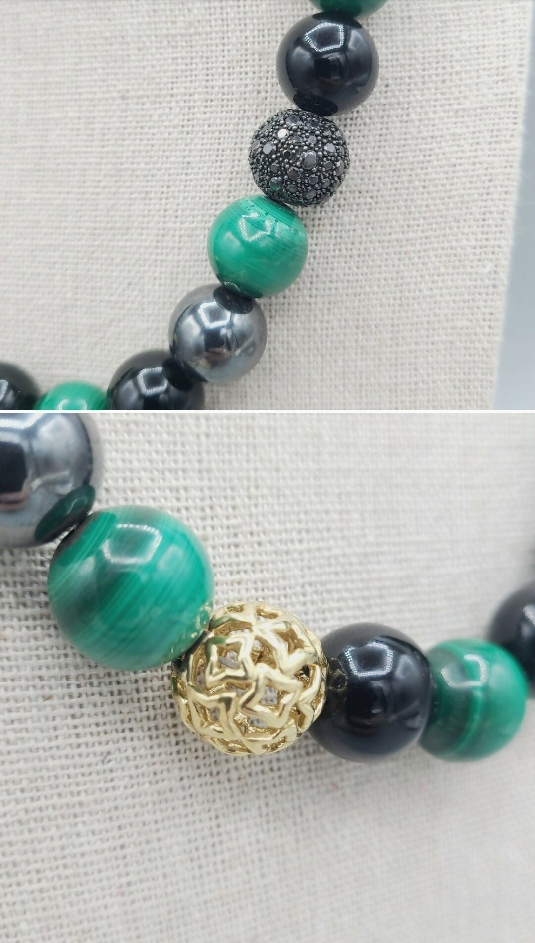 David Yurman Elements Bead Necklace 鈥?Gold & Diamonds、mySite、hinf8tx79