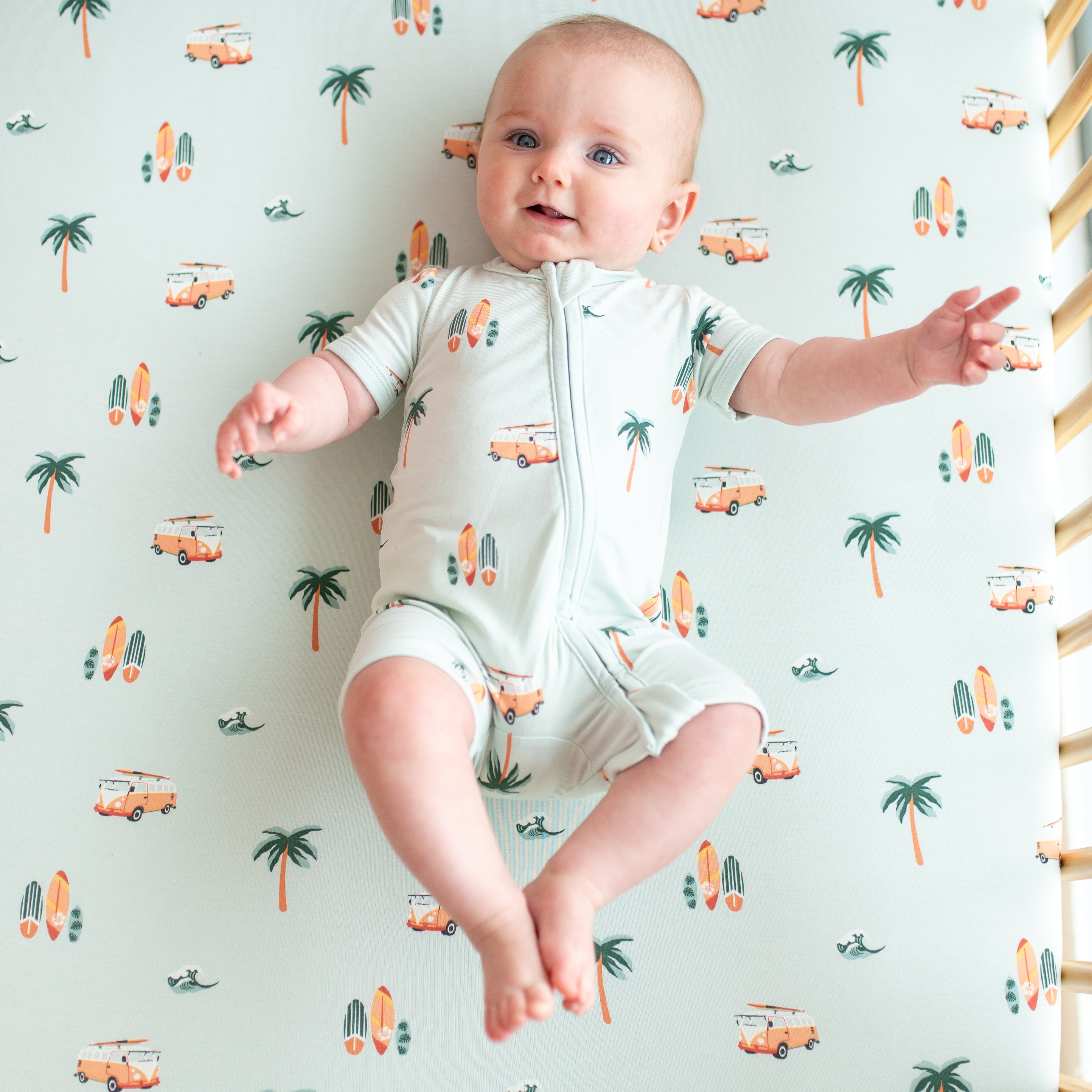  Zippered Shortall Romper in Dew Surf、mySite、layawaytickets