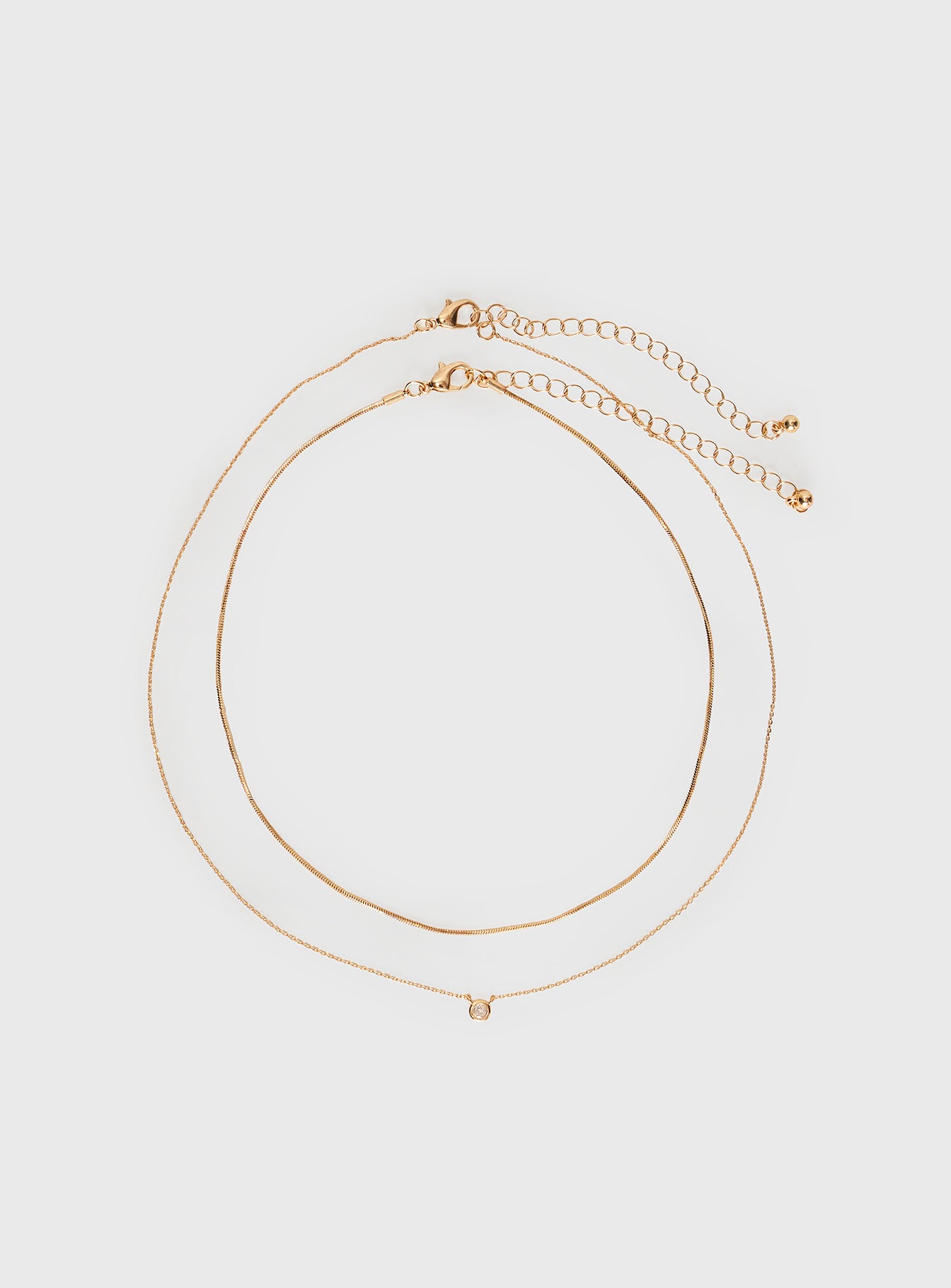 Allia Necklace Gold、mySite、solidvoid