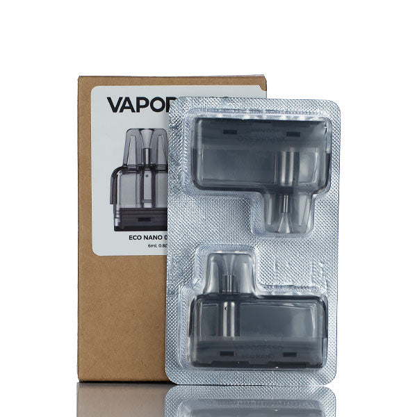 Vaporesso Eco Nano Refillable Replacement Pods 6mL 2 Pack、mySite、zt4zffjzw